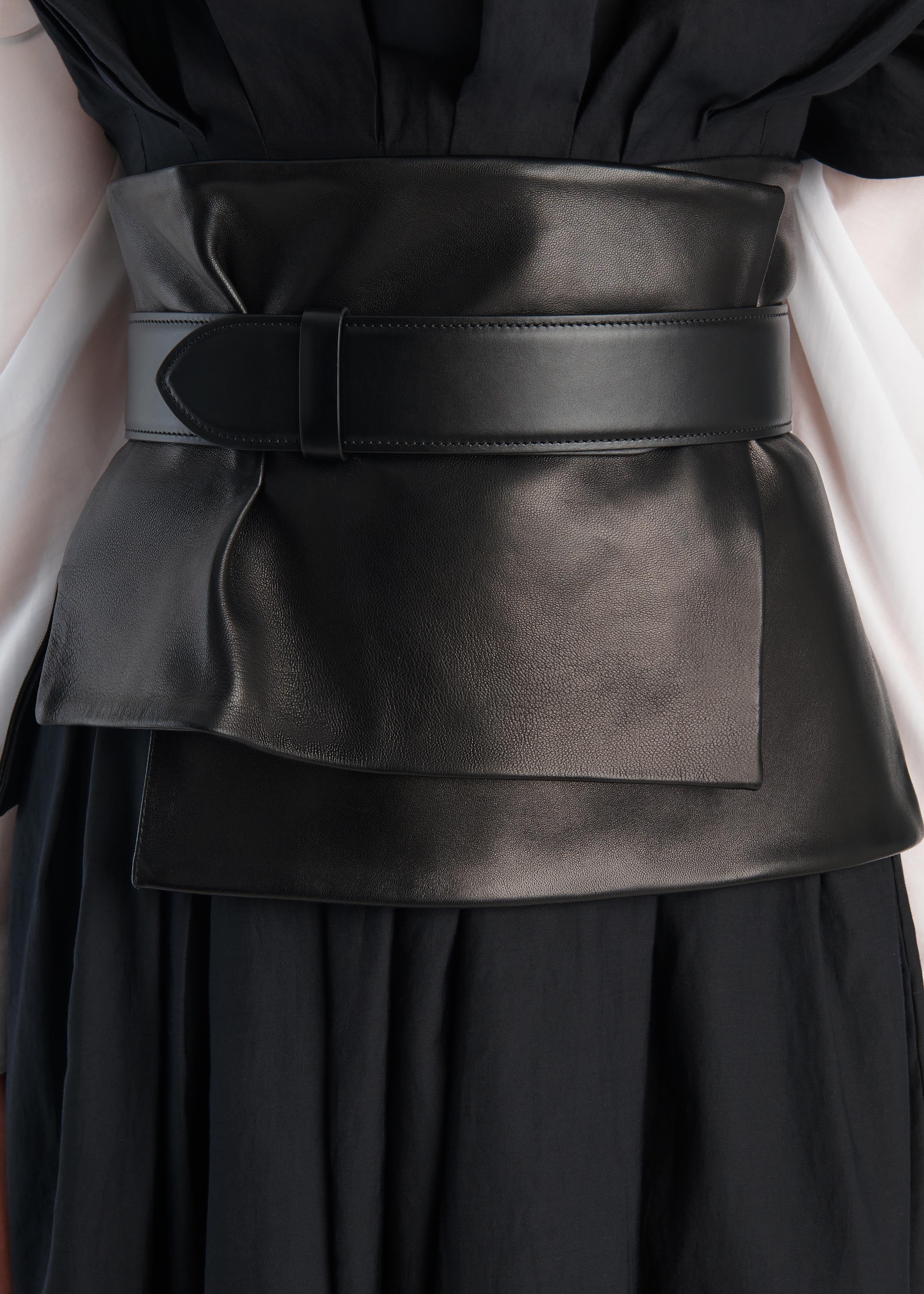 Khaite - Saskia Belt in Black - Image 5