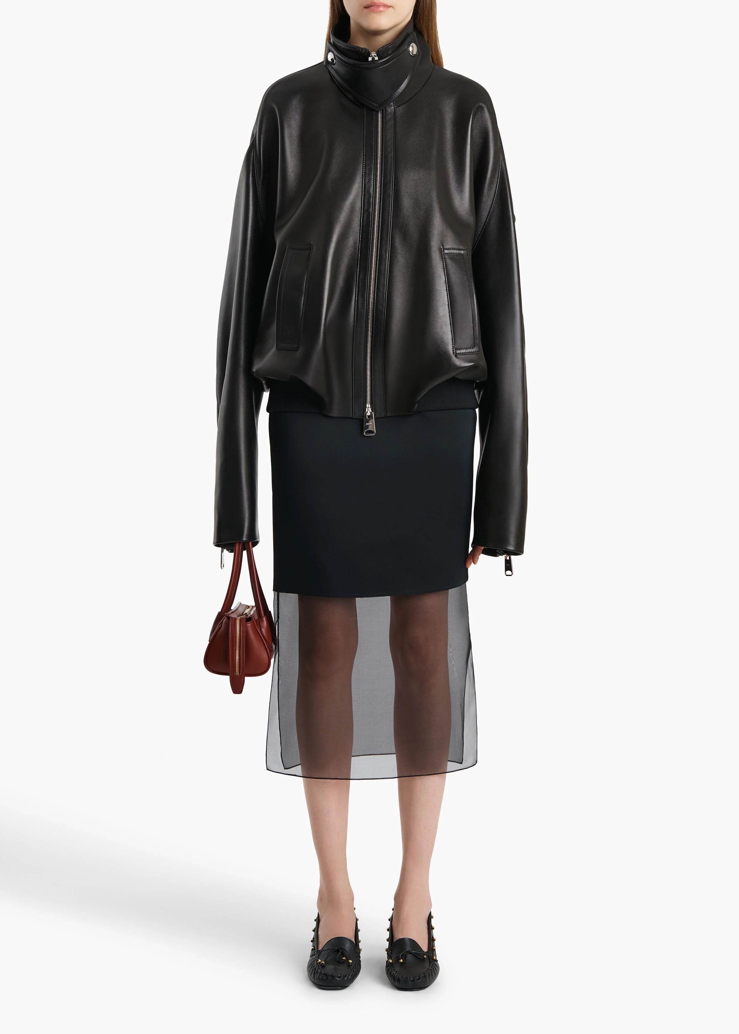 Khaite - Sybil Skirt in Black - Image 2