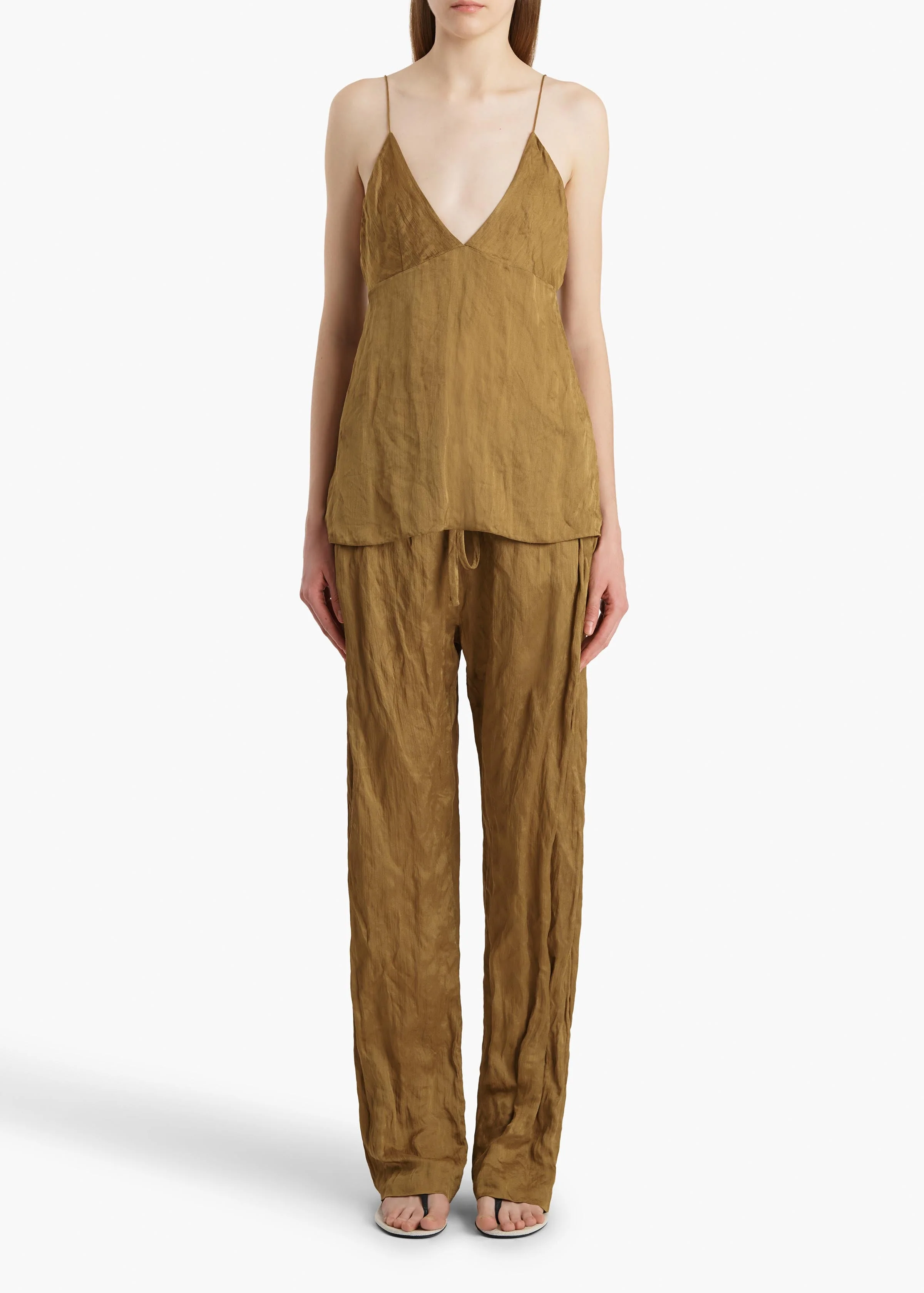 Khaite - Timy Top in Golden Ochre - Image 2