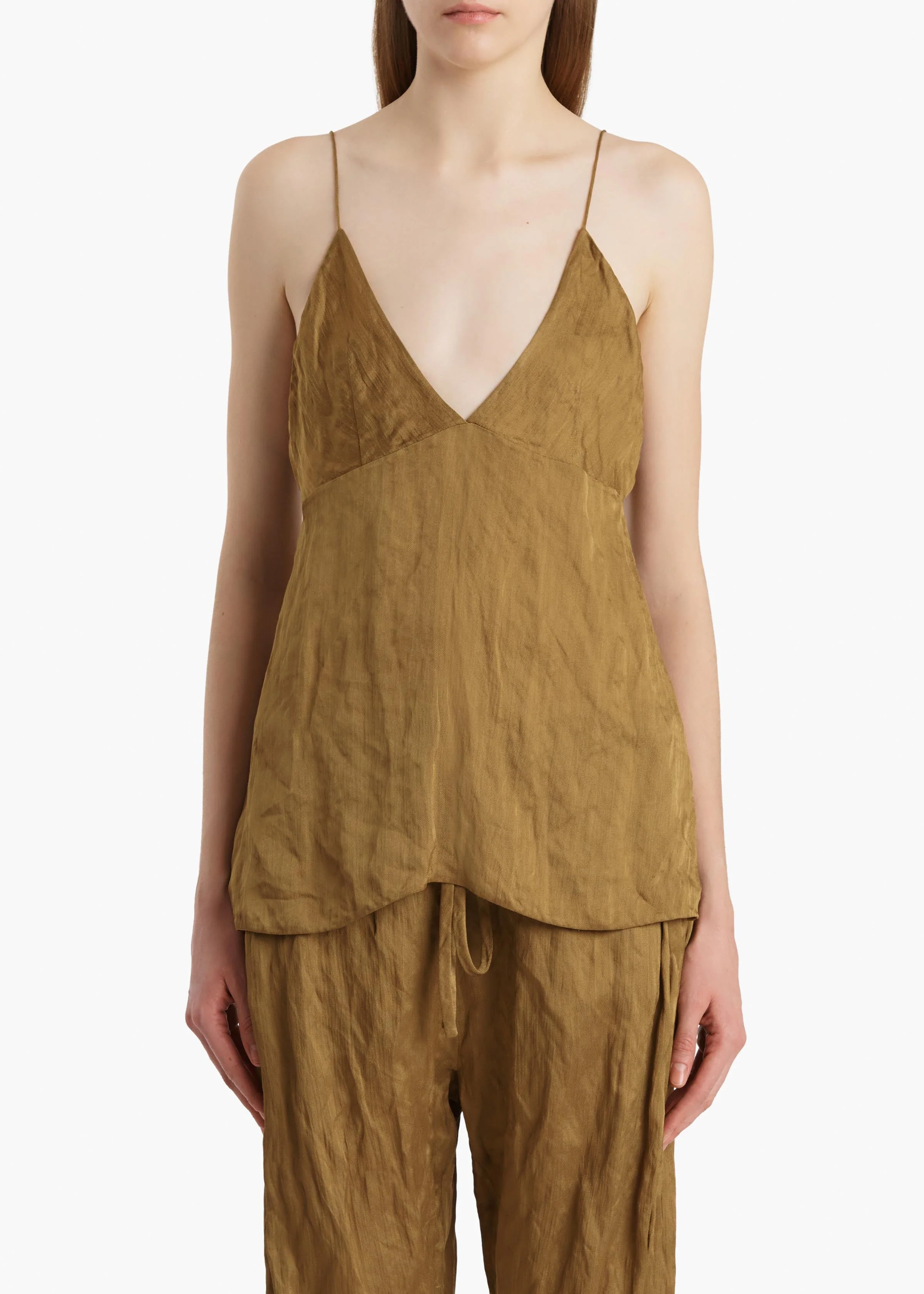 Khaite - Timy Top in Golden Ochre - Image 3