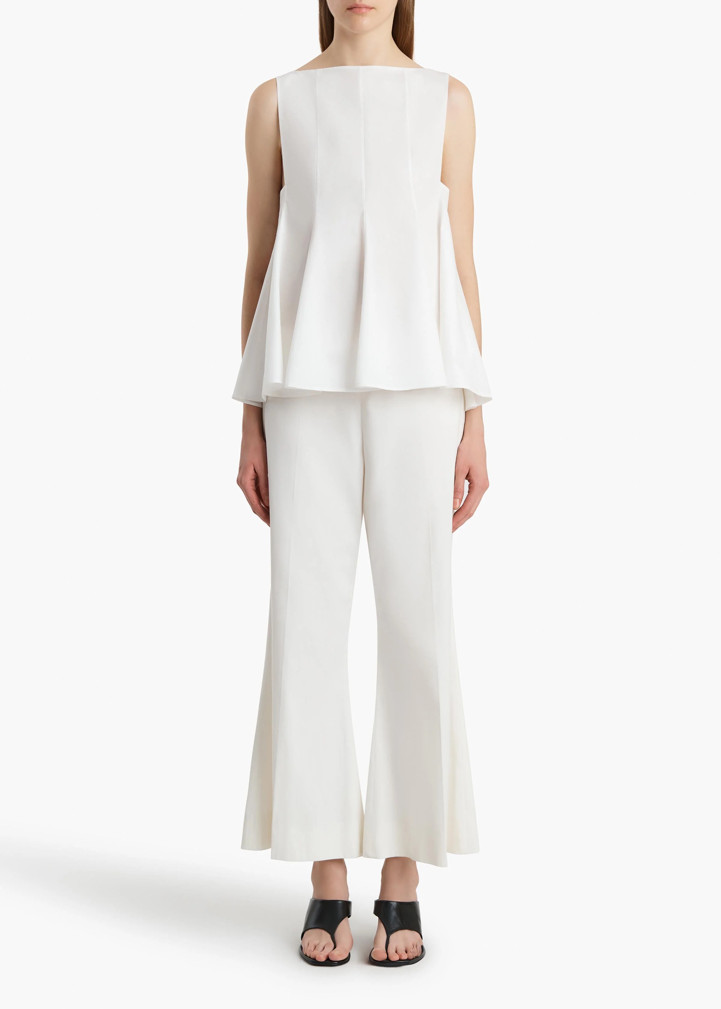 Khaite - Walter Pant in Natural - Image 2