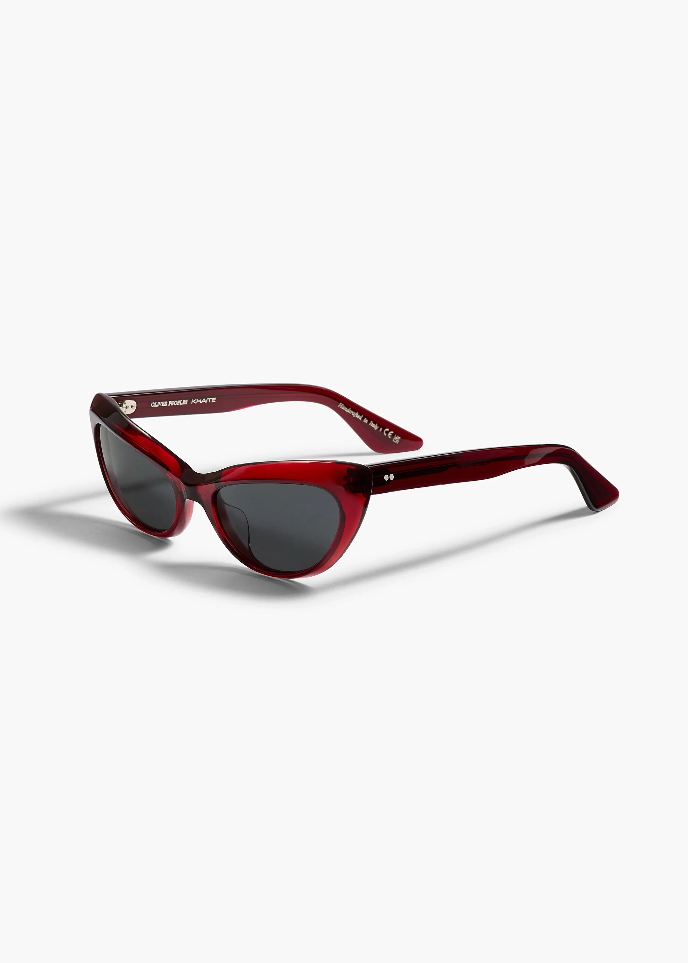 Khaite - x Oliver Peoples 1963C in Dark Red and Grey - Image 3