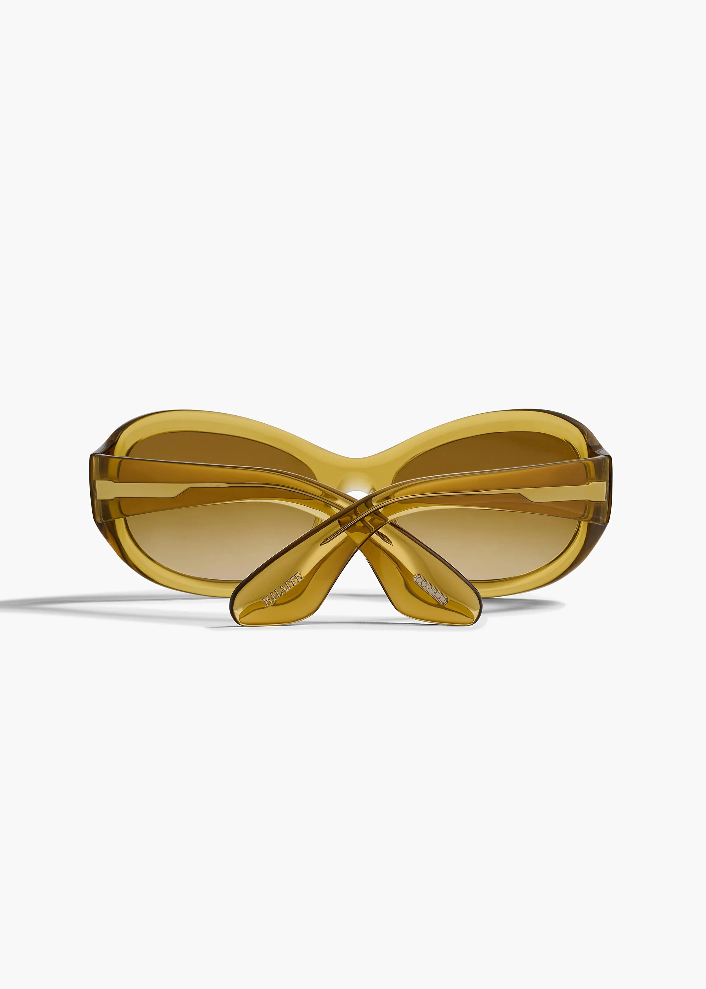 Khaite - x Oliver Peoples 1967C in Dark Honey and Amaretto Gradient - Image 2