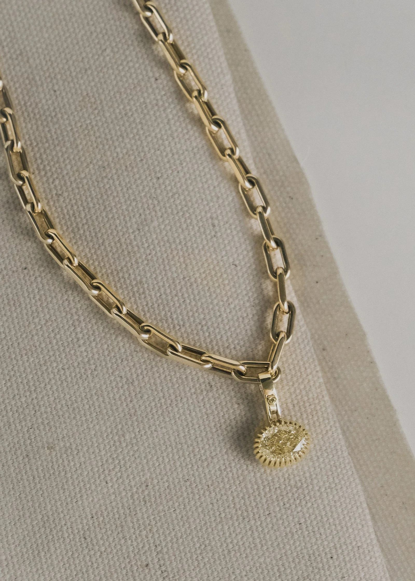 Kinn - Josephine Yellow Diamond Pendant - Image 2