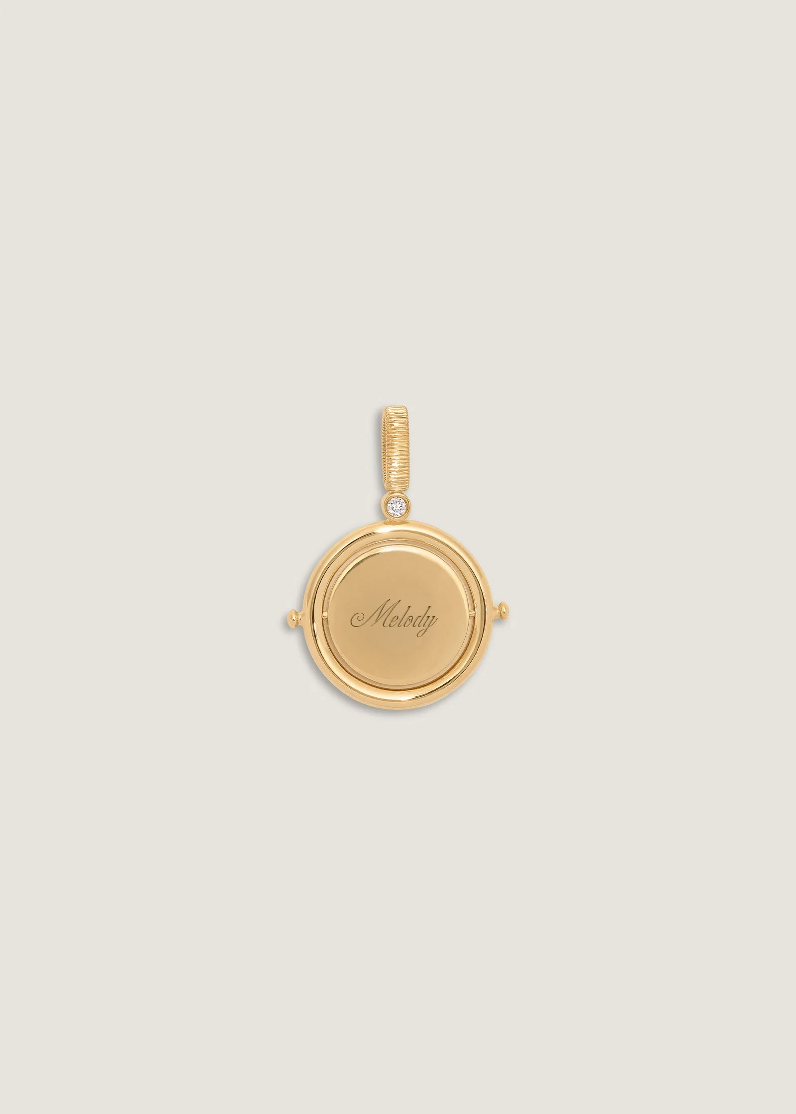 Kinn - Round North Star Birthstone Pendant Peridot - Image 3