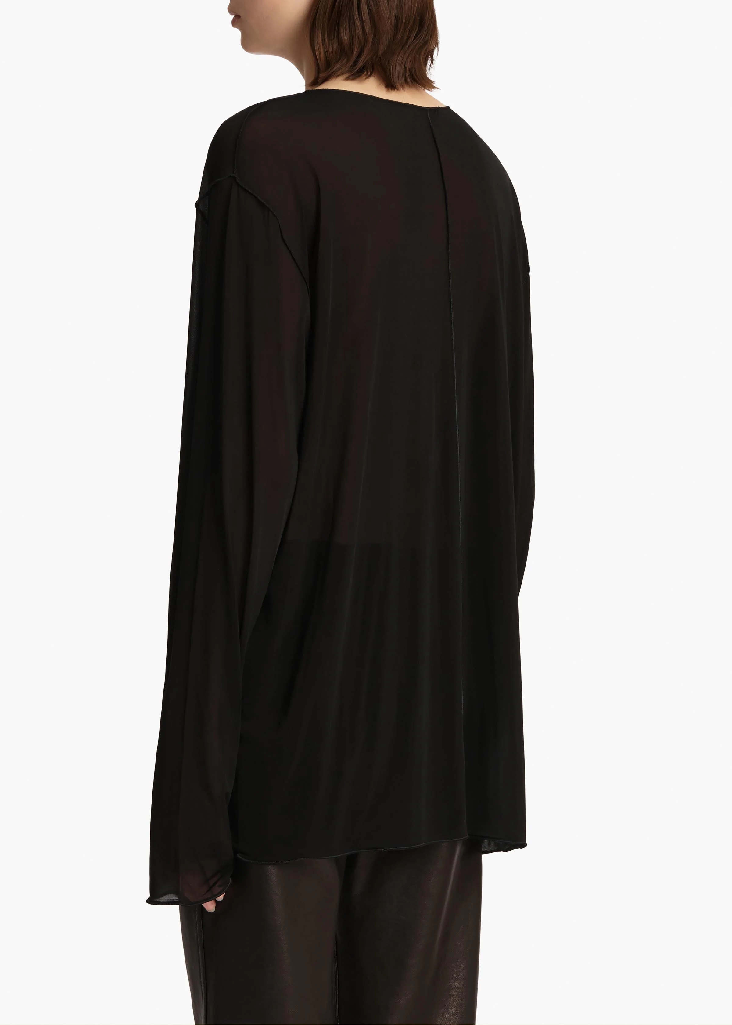 Khaite - Kit Top in Black - Image 11
