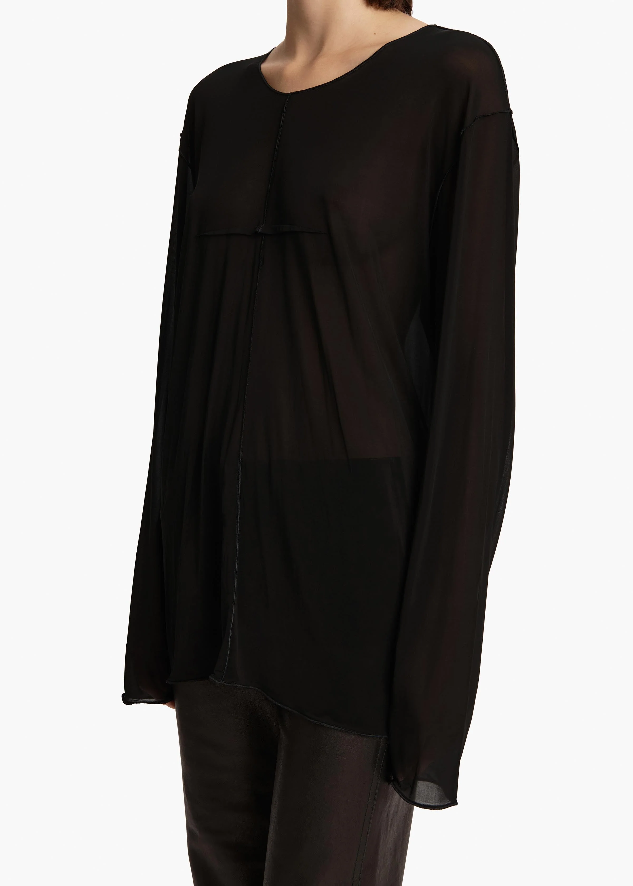 Khaite - Kit Top in Black - Image 6
