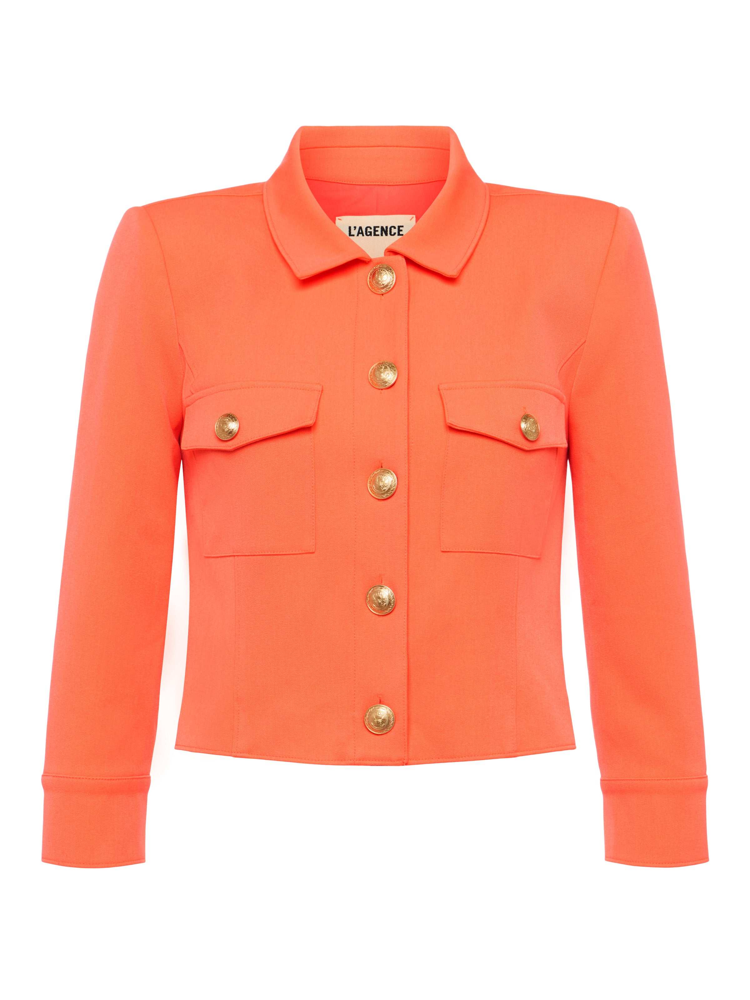 L'AGENCE - Kumi Cropped Jacket - Image 7