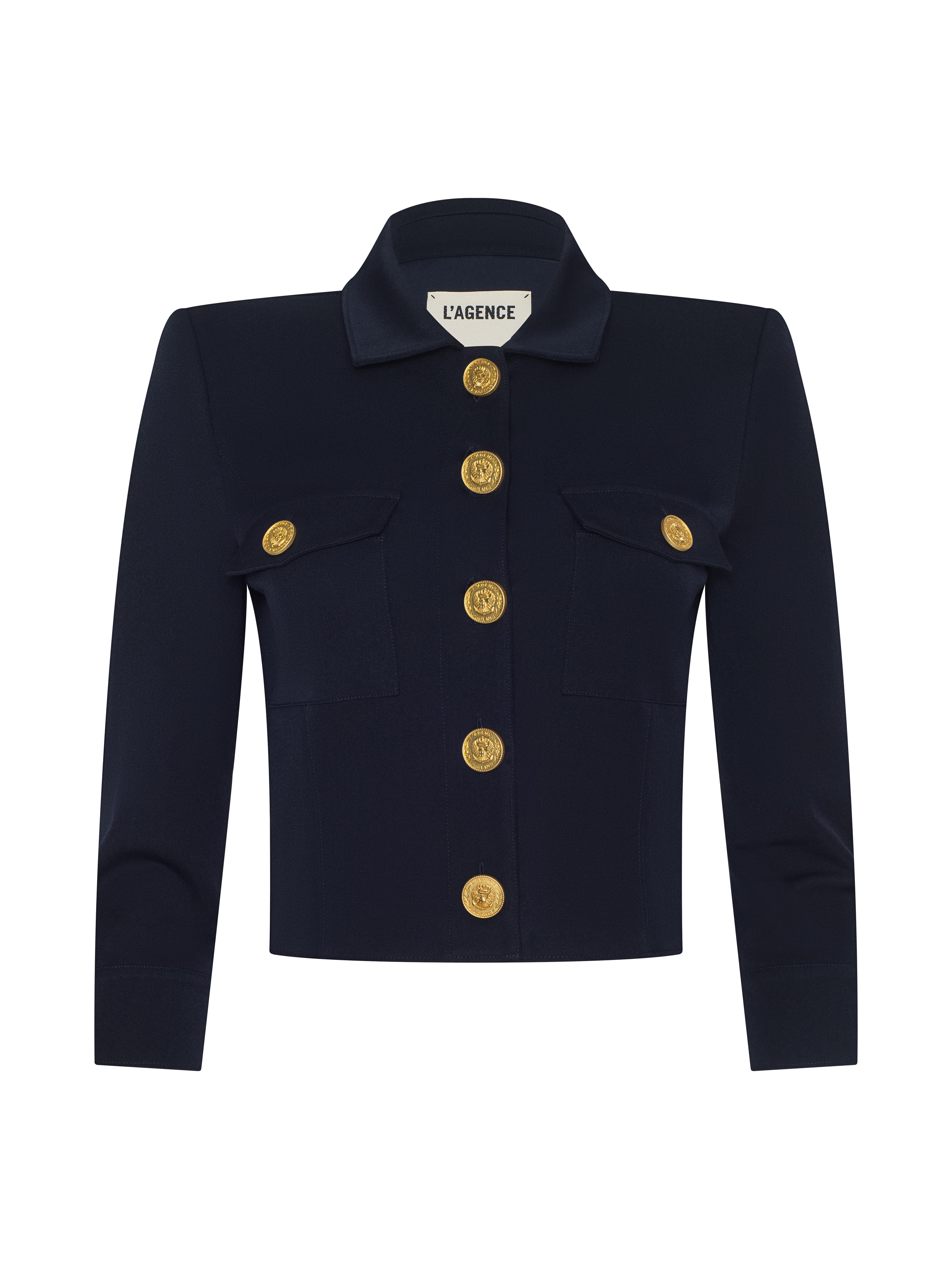 L'AGENCE - Kumi Cropped Jacket - Image 12