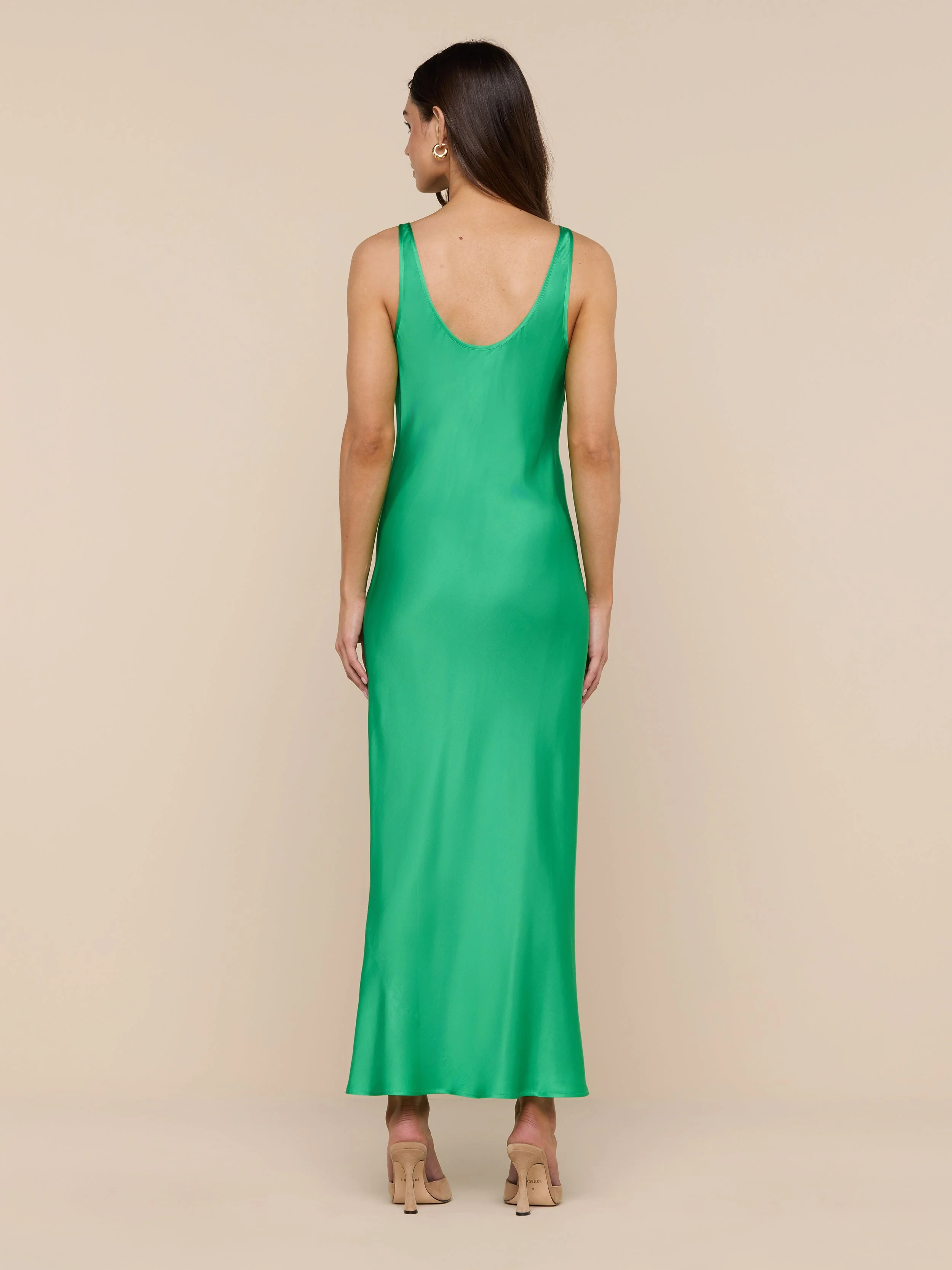 L'AGENCE - Akiya Satin Maxi Dress - Image 3