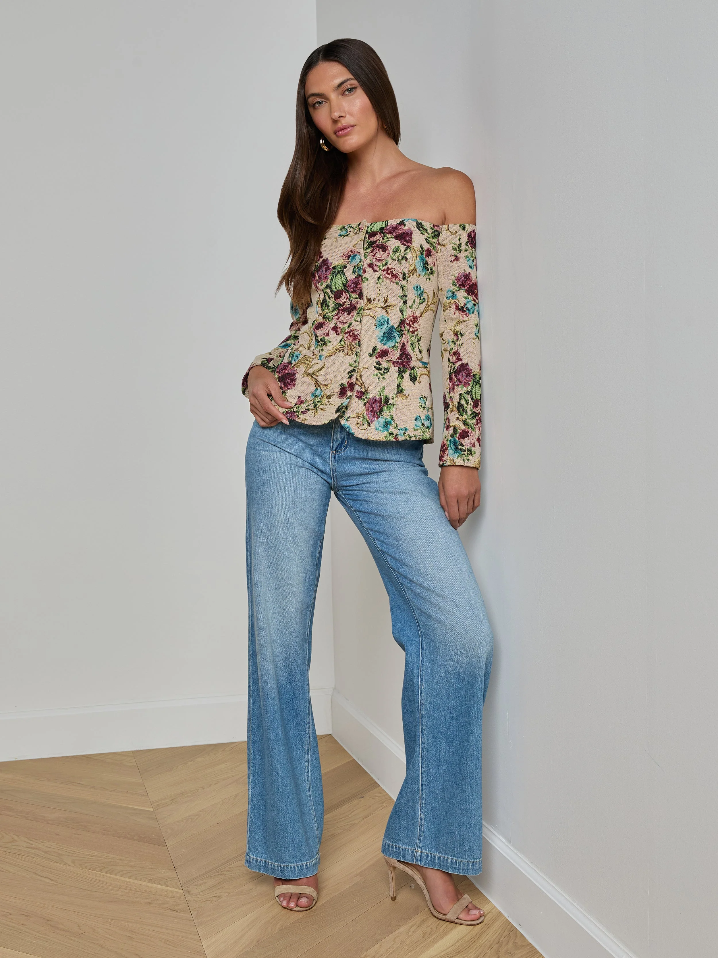 L'AGENCE - Alice Blazer Top - Image 5