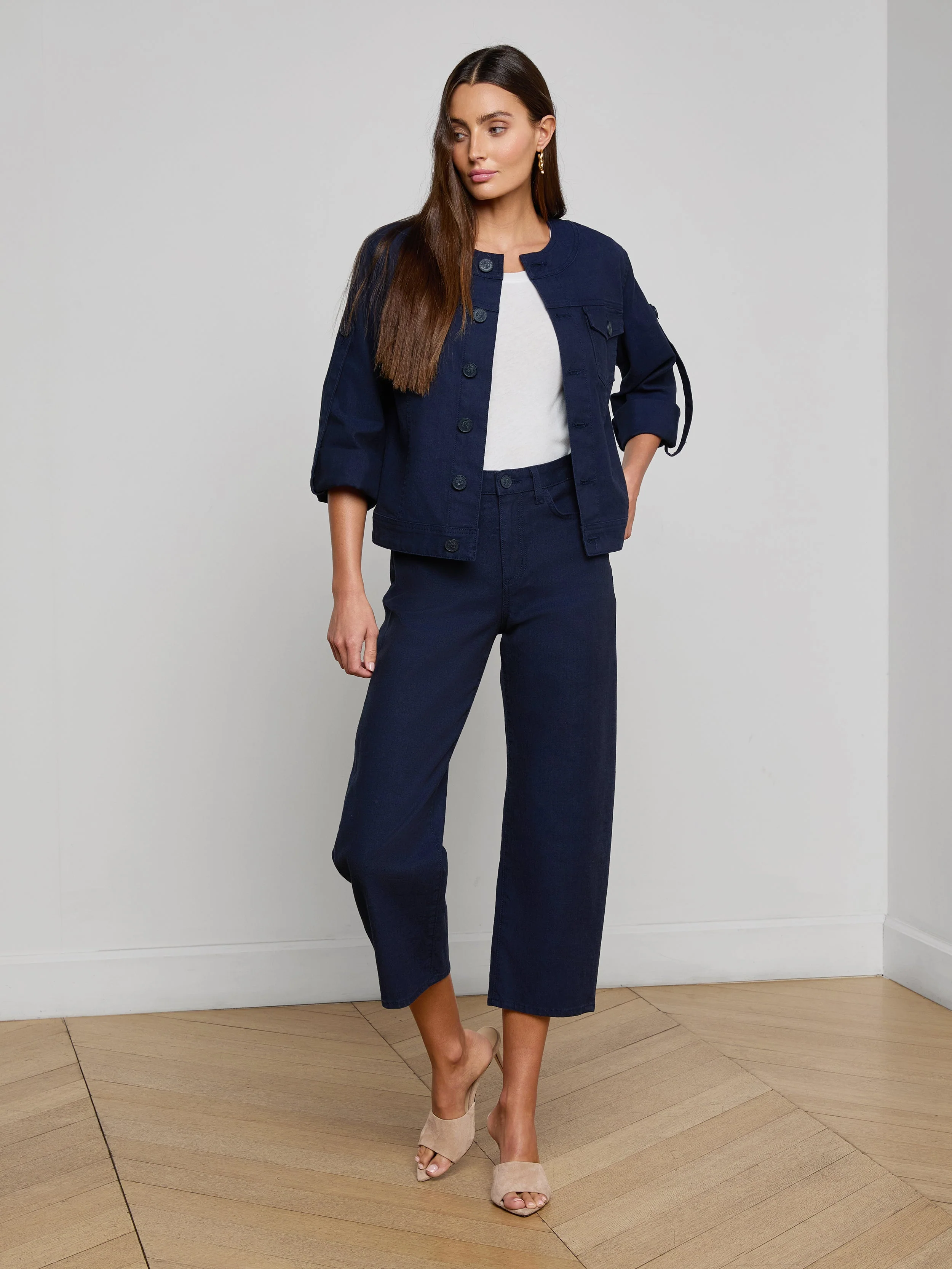 L'AGENCE - Anouk Jean Jacket - Image 3