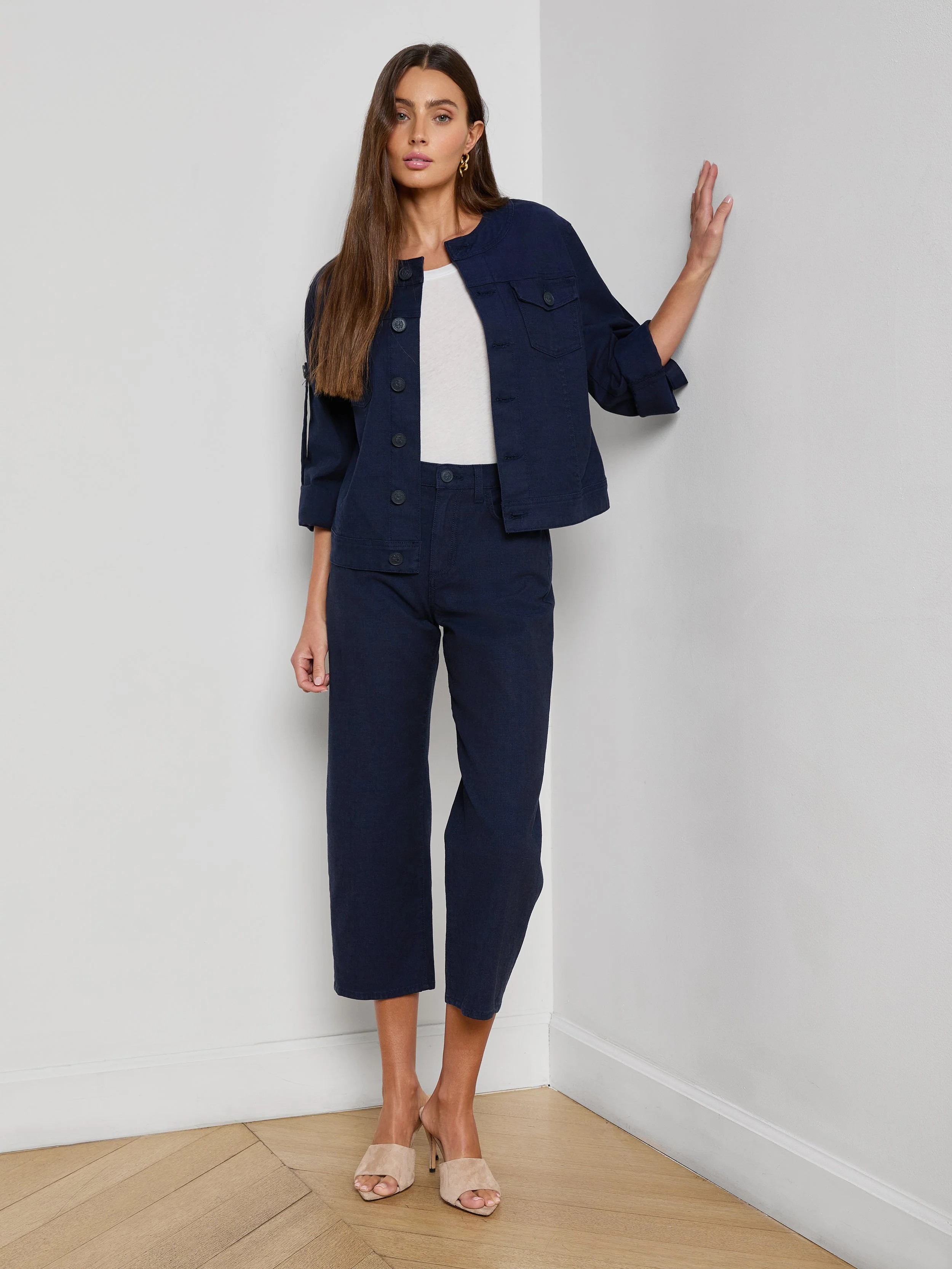 L'AGENCE - Anouk Jean Jacket - Image 6