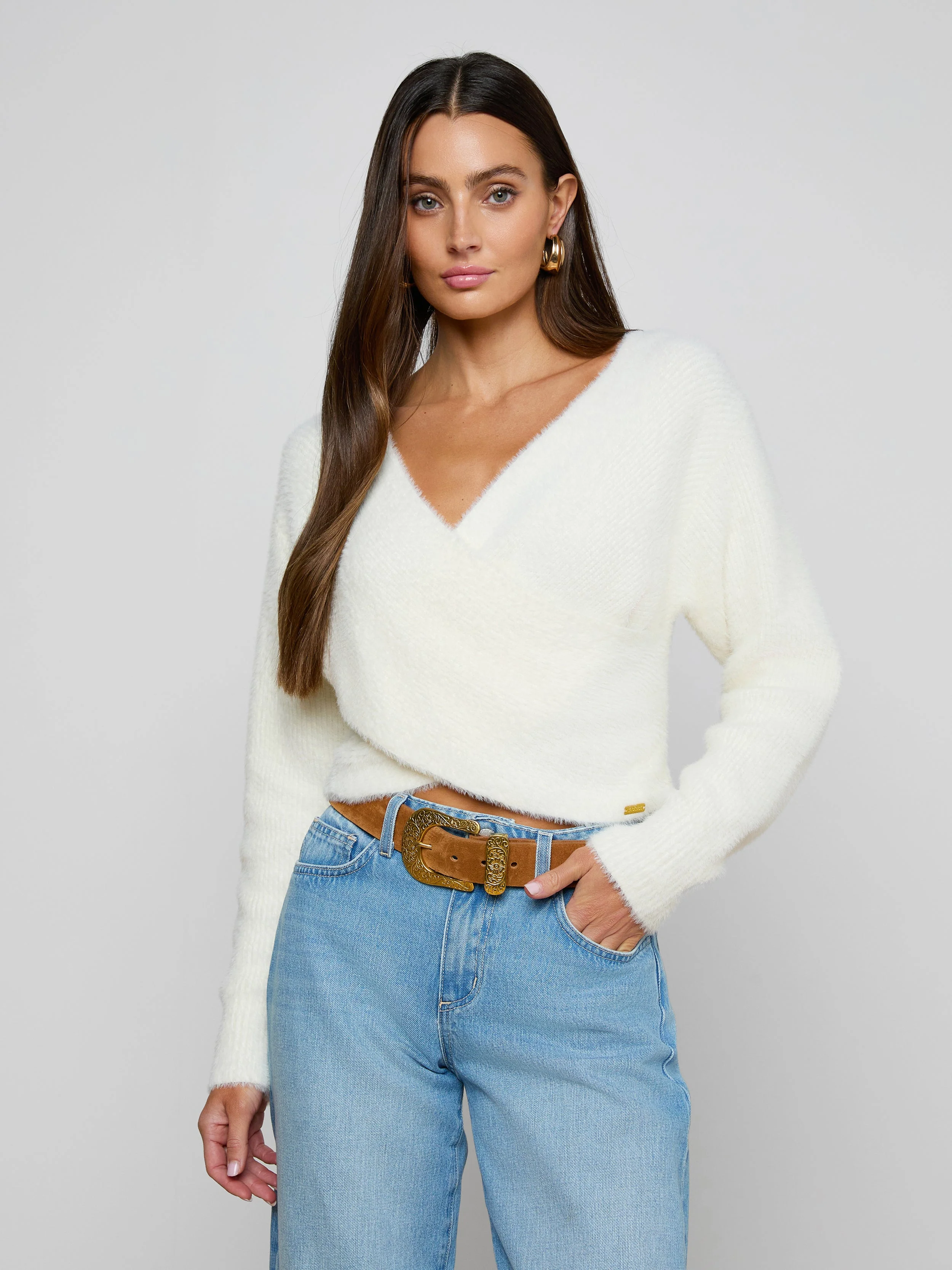 L'AGENCE - Antonella Crossover Sweater