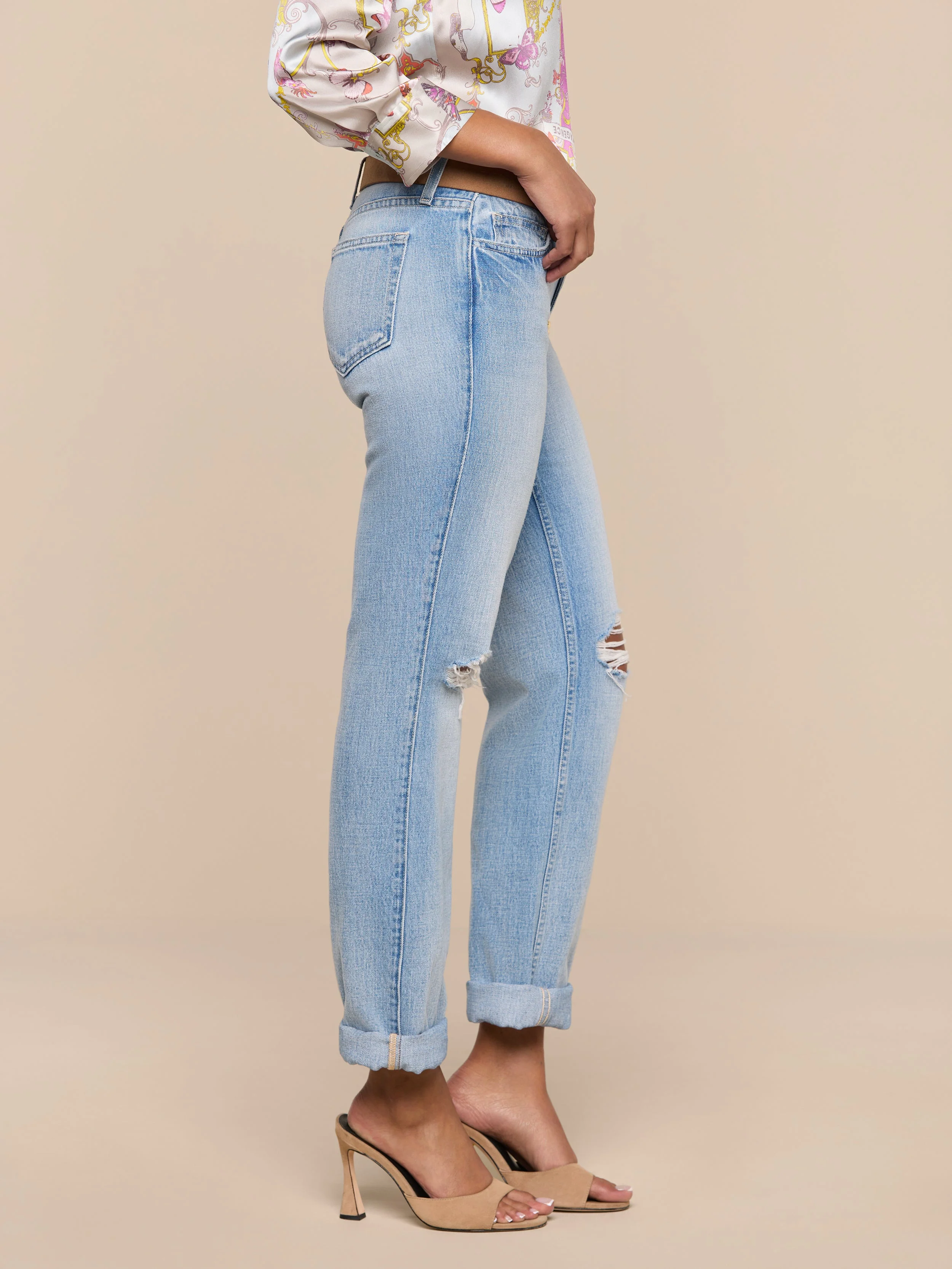 L'AGENCE - Ashby Low - Rise Slouch Jean - Image 3