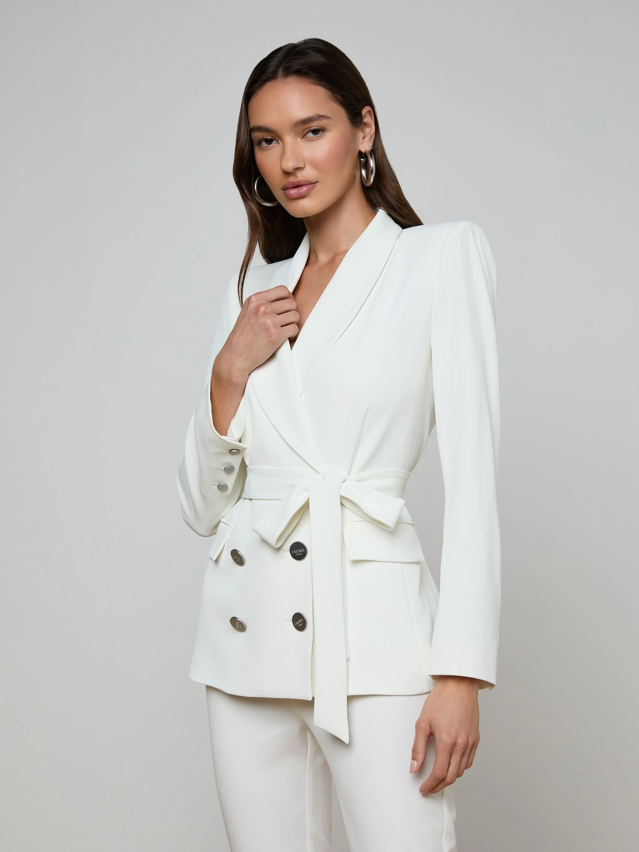 L'AGENCE - Aven Wrap Blazer - Image 2