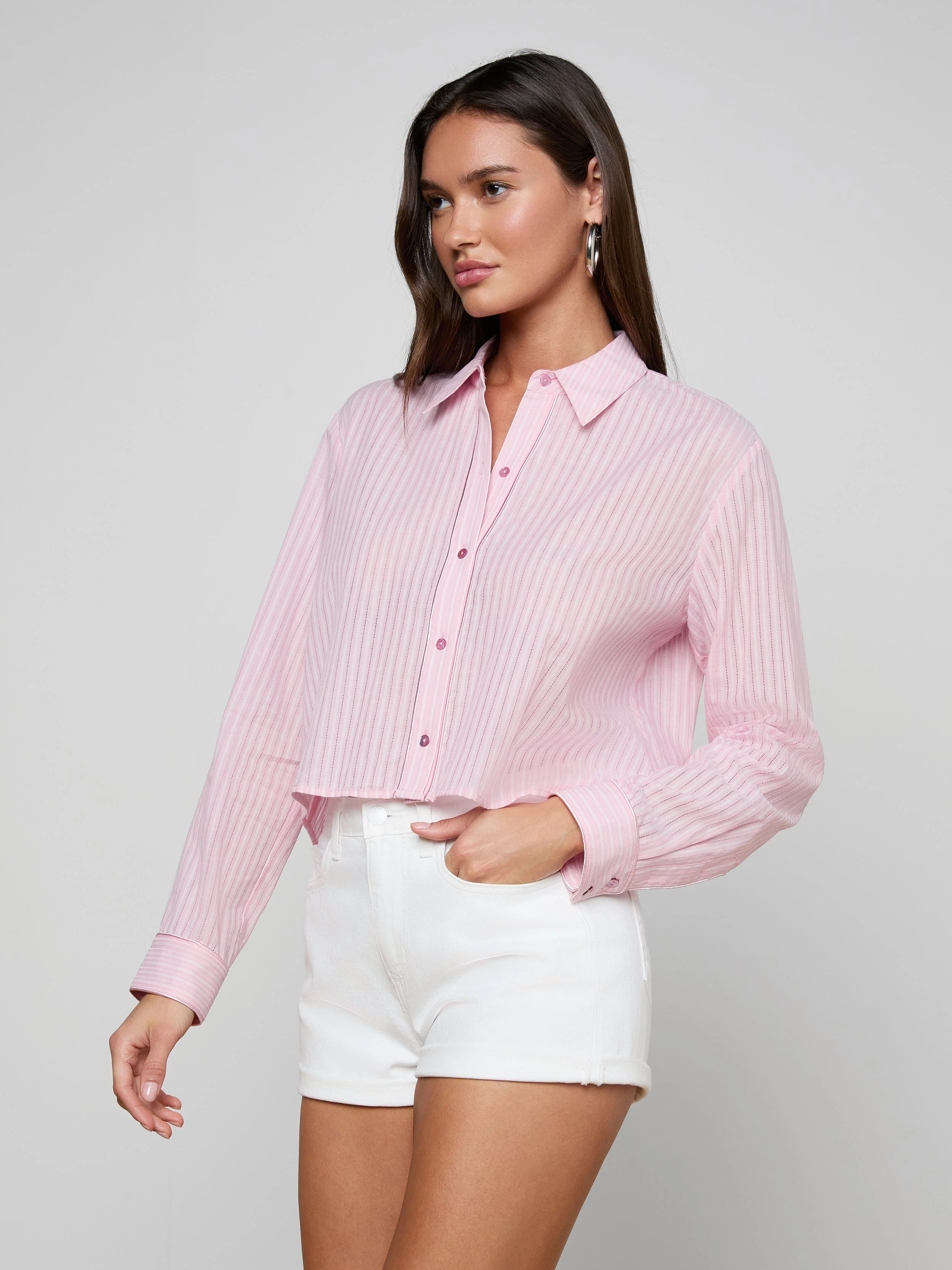 L'AGENCE - Cosette Shirt - Image 3