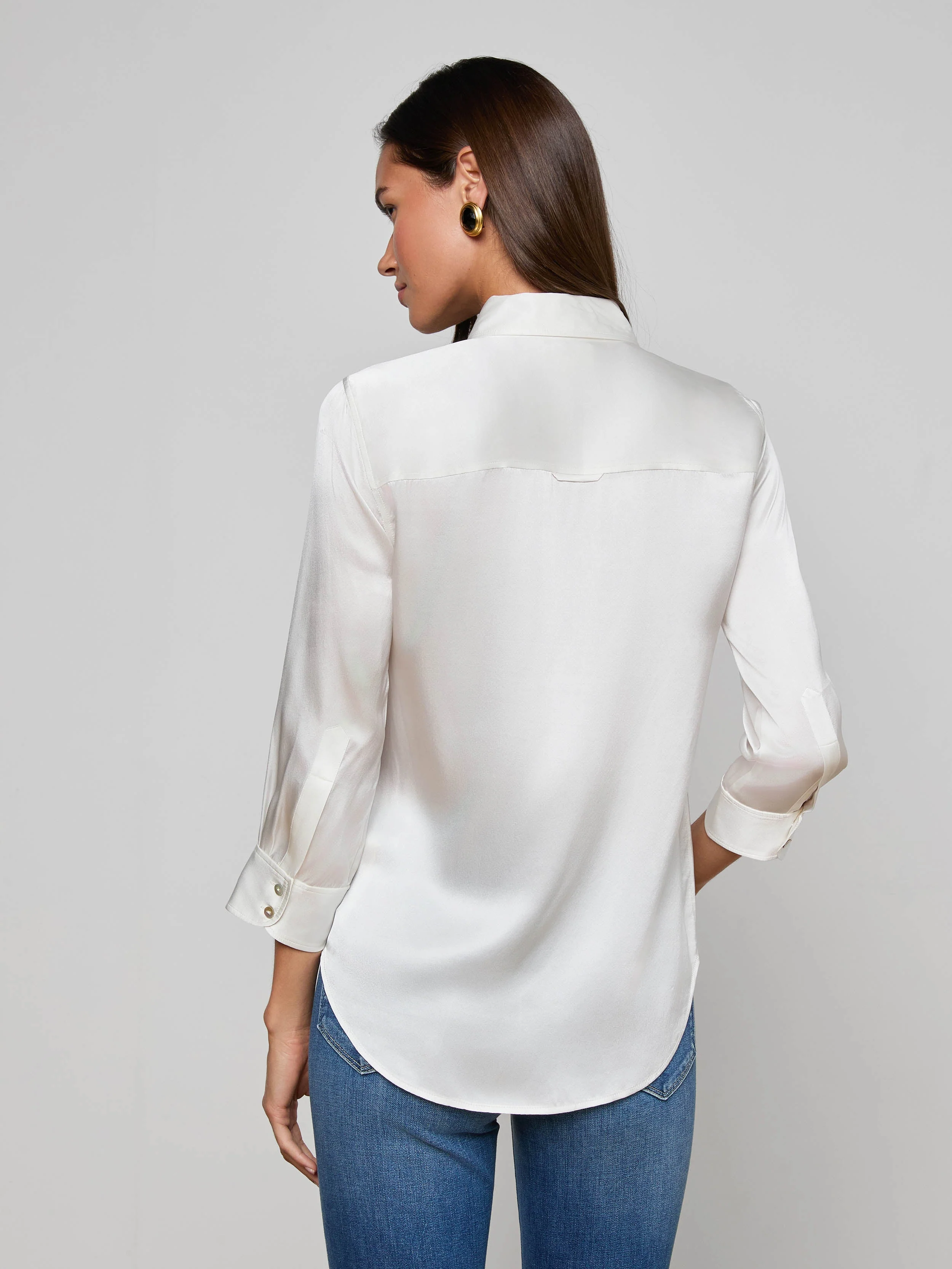 L'AGENCE - Dani Silk Blouse - Image 5
