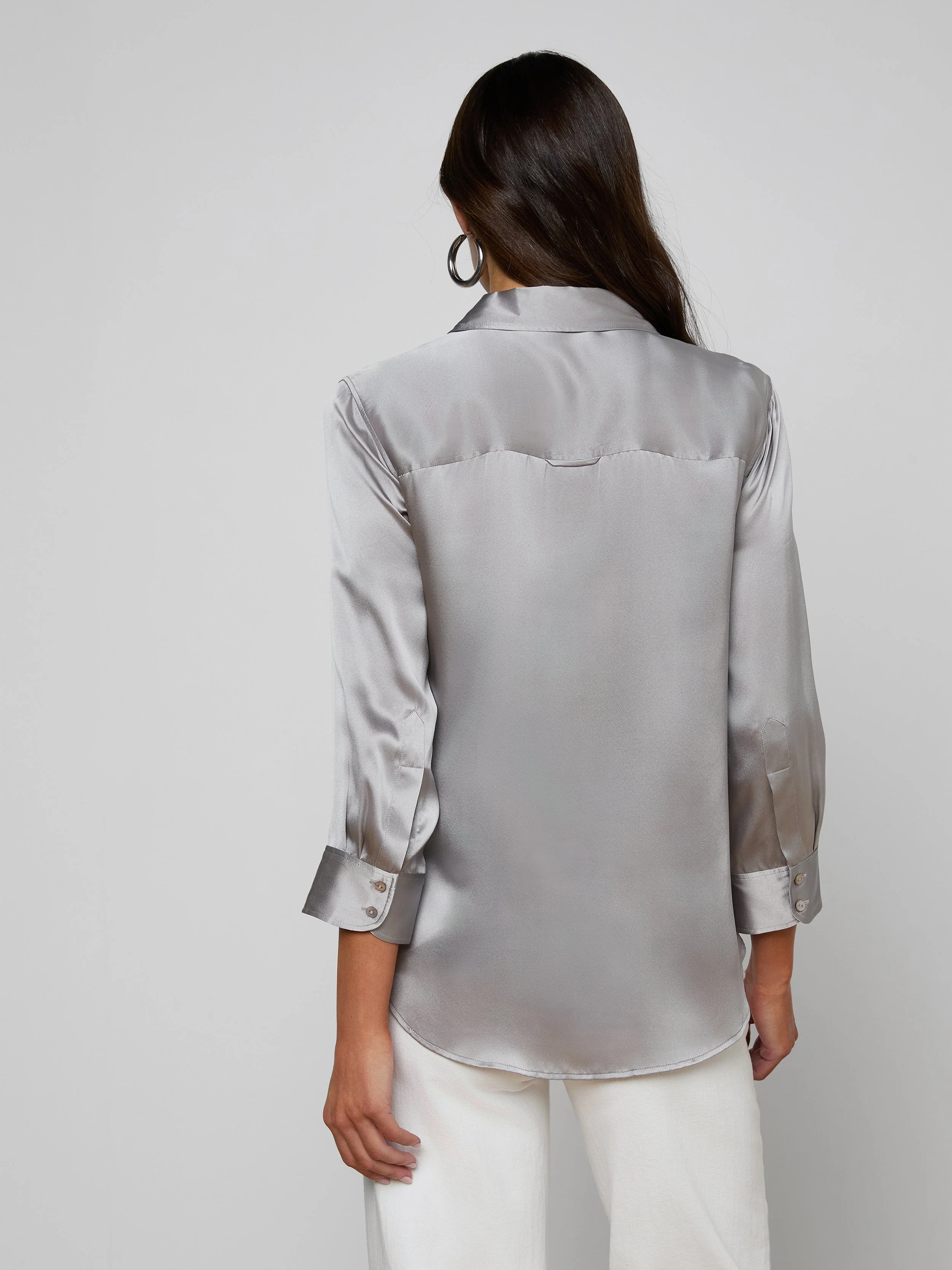 L'AGENCE - Dani Silk Blouse - Image 5