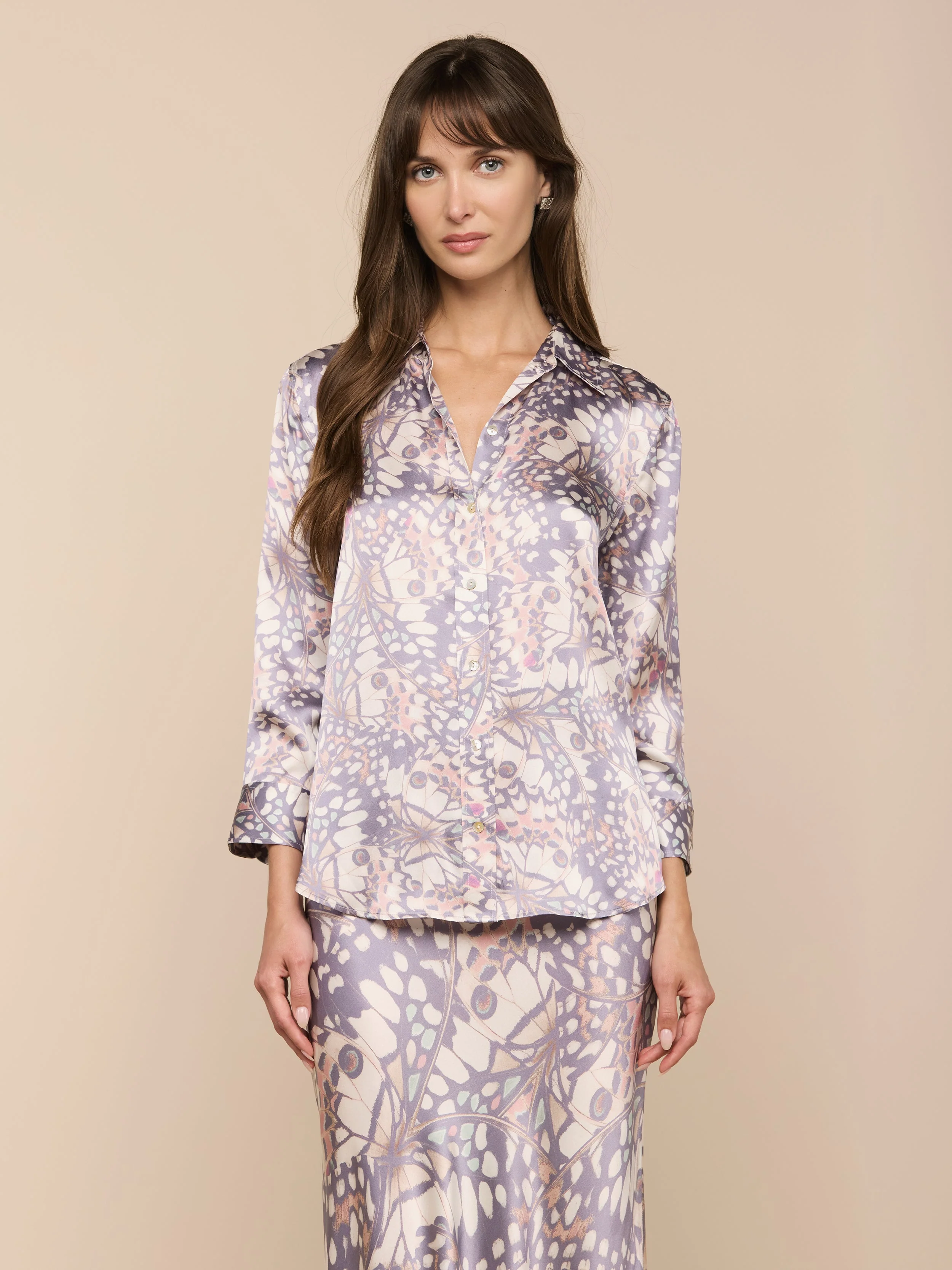 L'AGENCE - Dani Silk Blouse