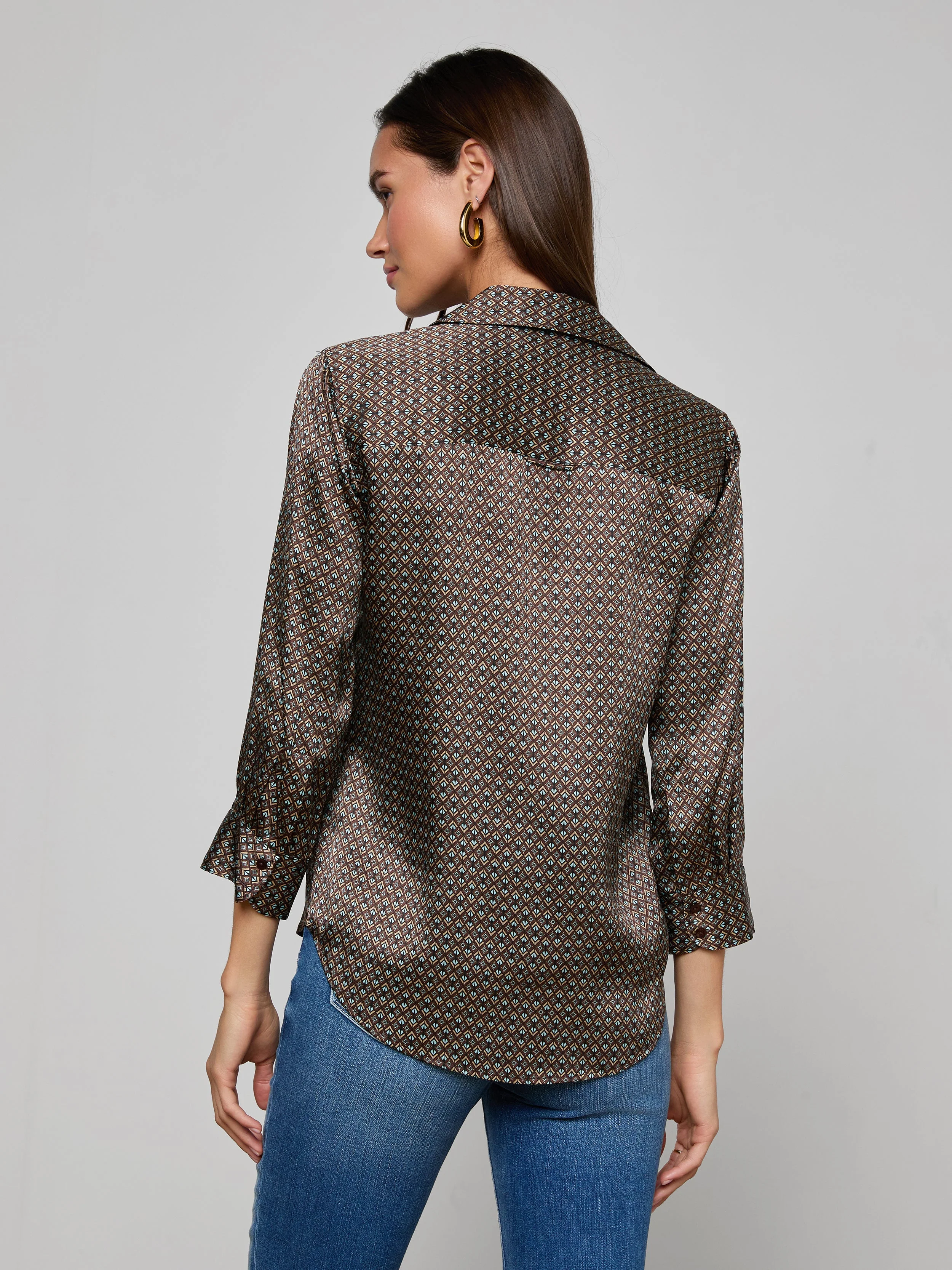 L'AGENCE - Dani Silk Blouse - Image 5
