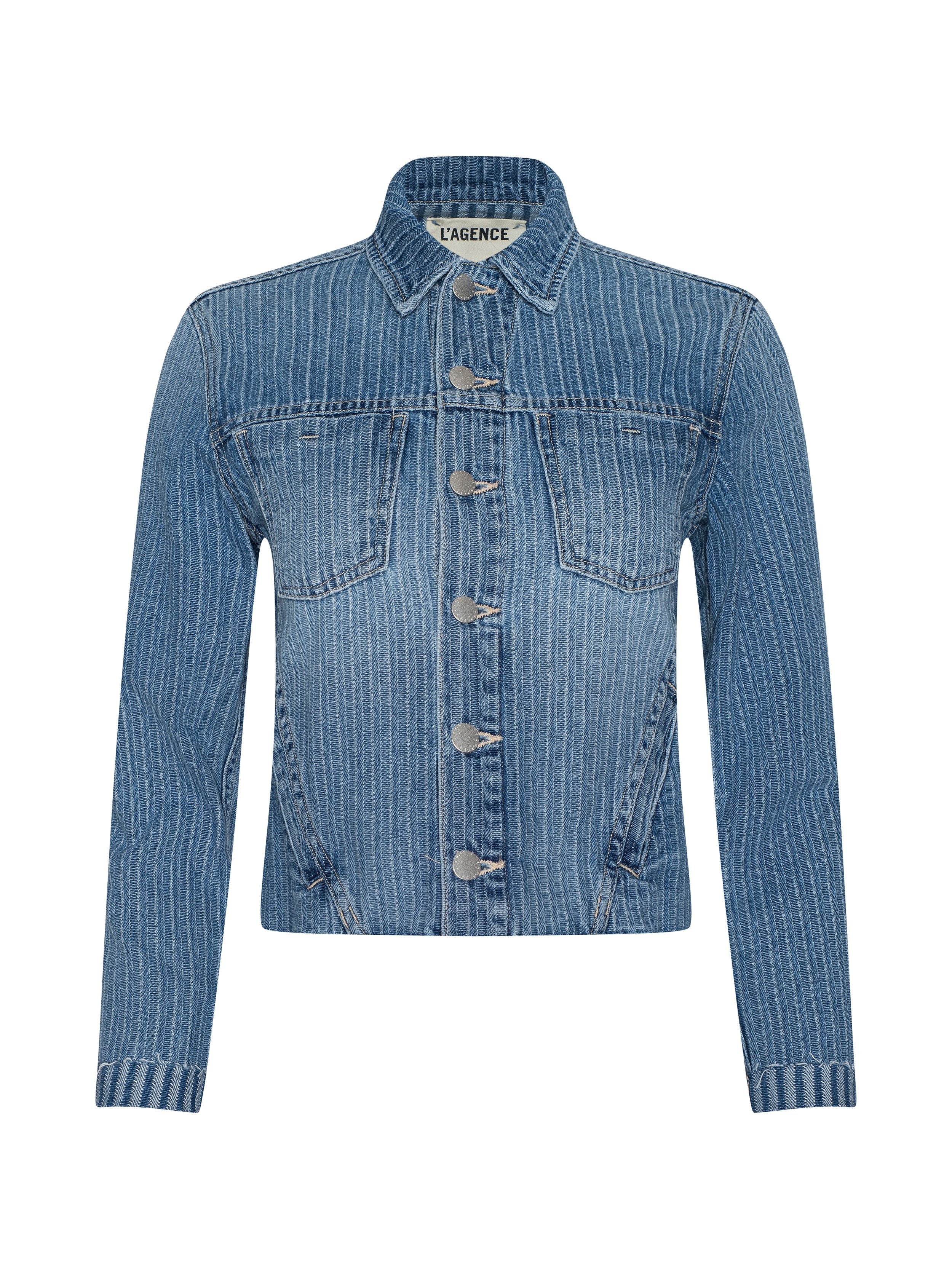 L'AGENCE - Janelle Jean Jacket - Image 7