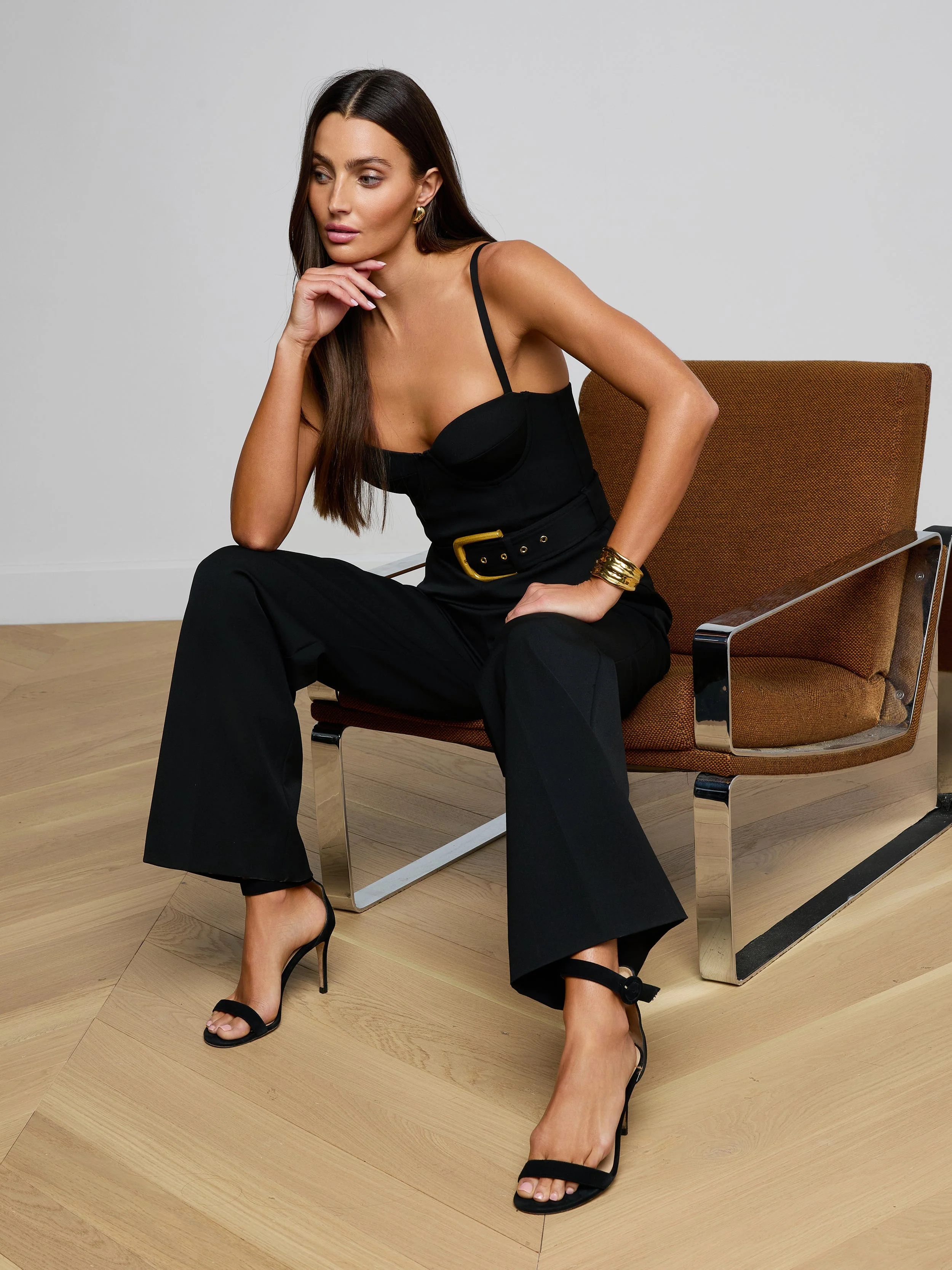 L'AGENCE - Jessa Bustier Jumpsuit - Image 5