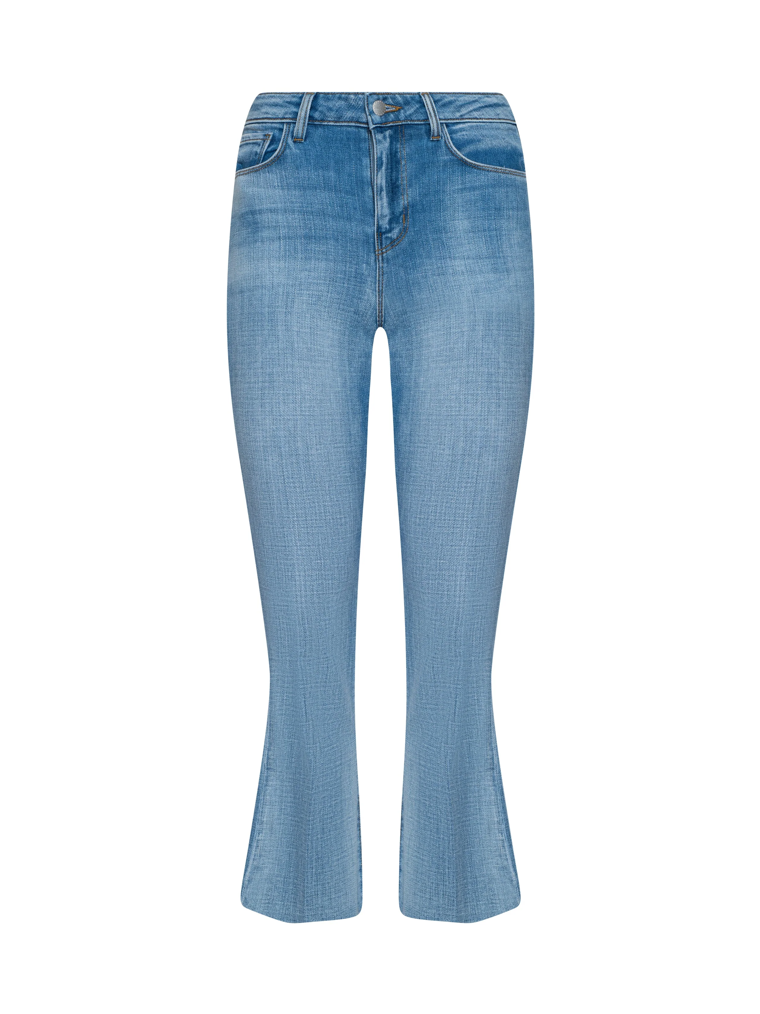 L'AGENCE - Kendra Cropped Flare Jean - Image 6