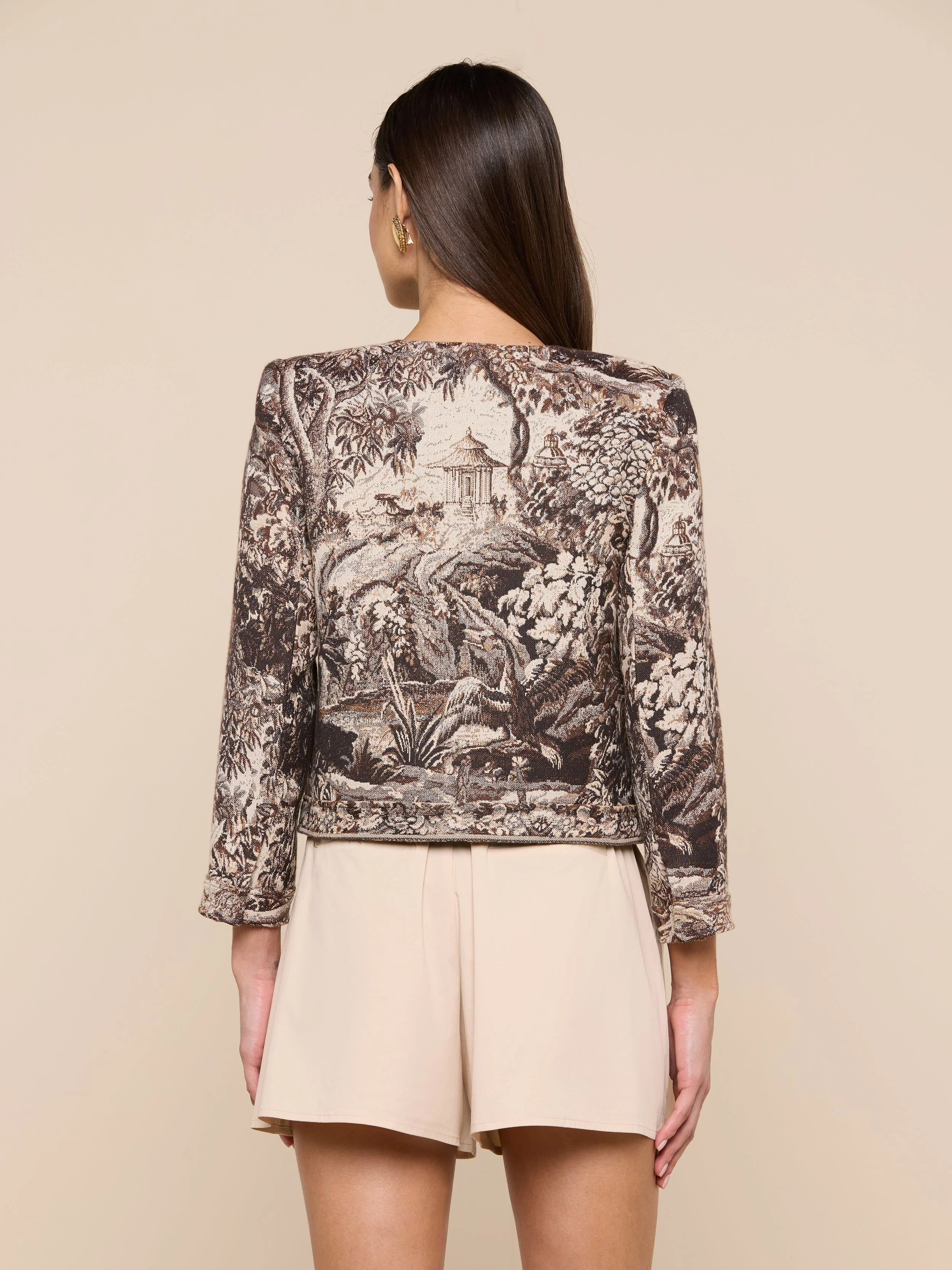 L'AGENCE - Lian Tapestry Jacket - Image 6
