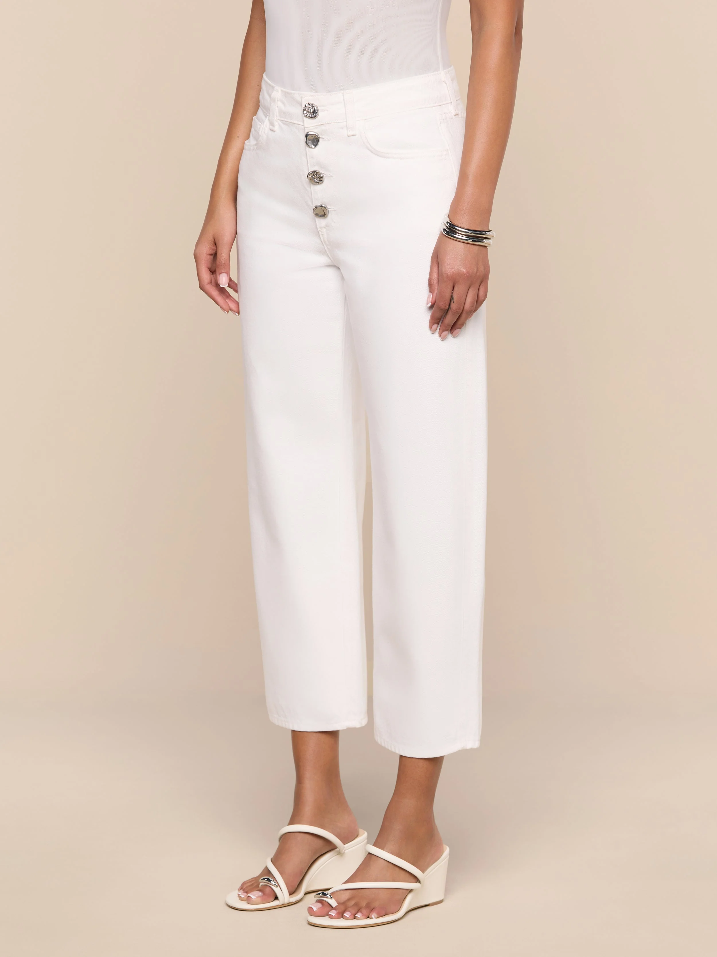 L'AGENCE - Liora Cropped Jean - Image 5