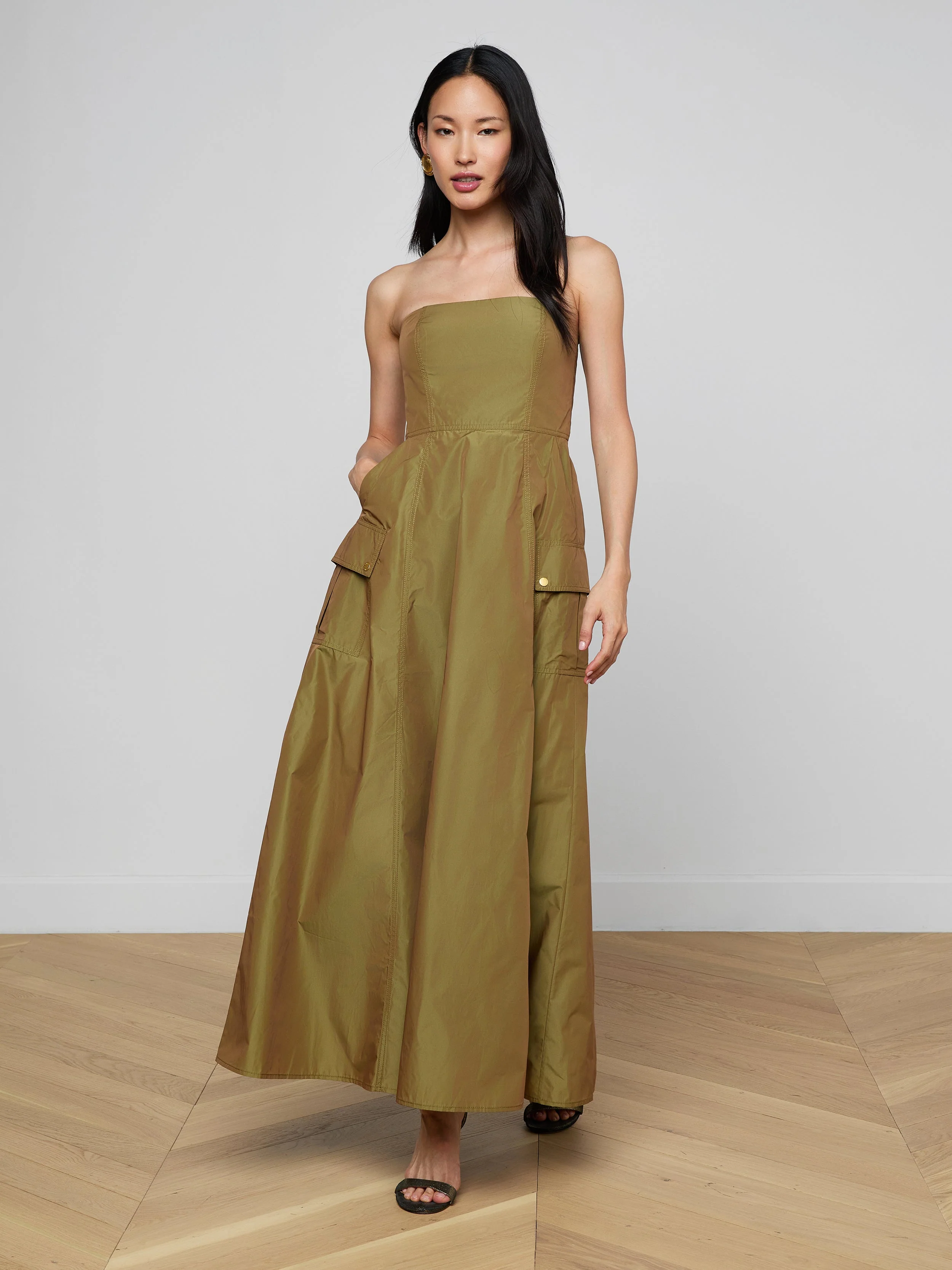 L'AGENCE - Nessa Strapless Gown