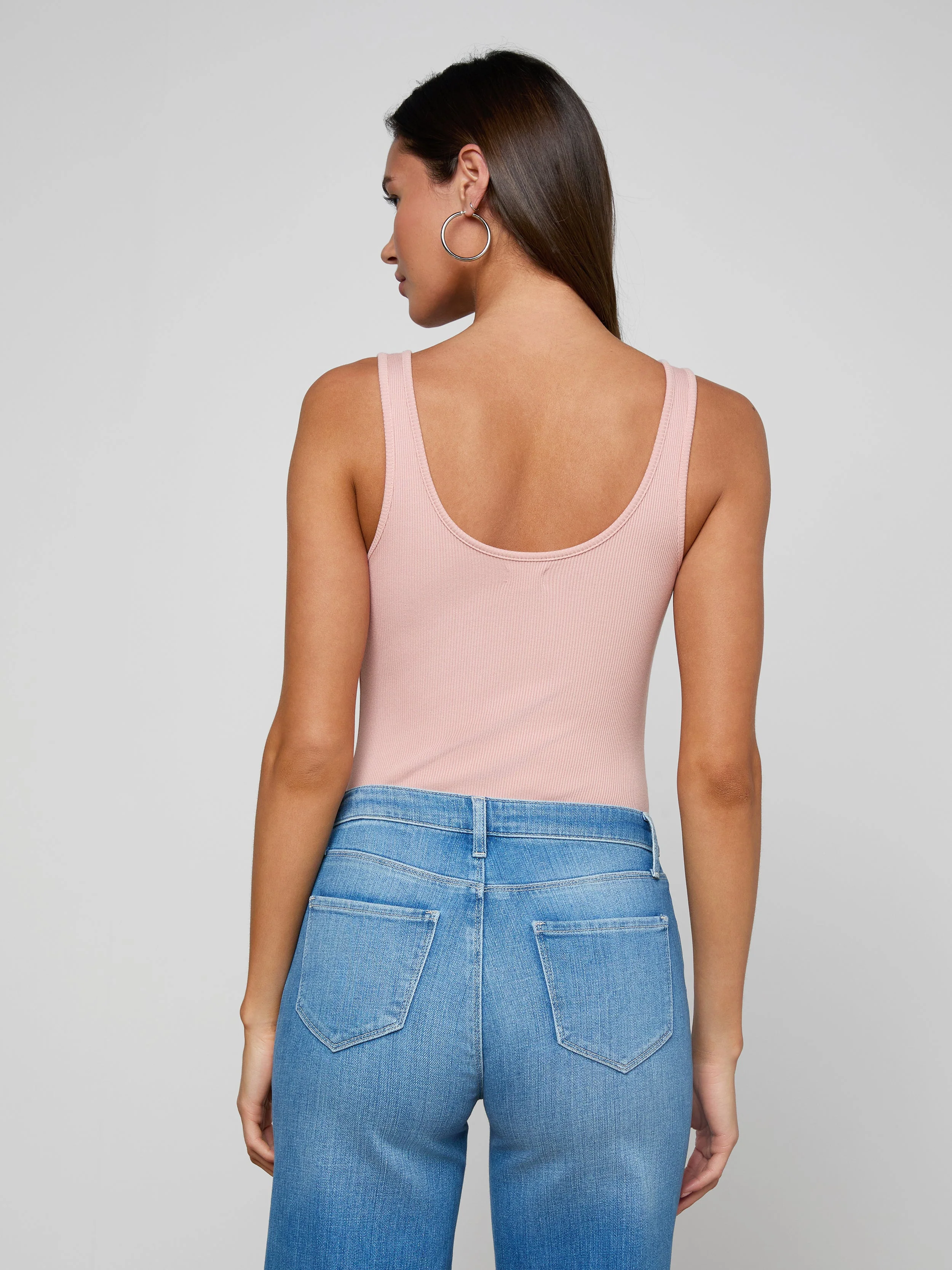 L'AGENCE - Nica Scoopneck Bodysuit - Image 5