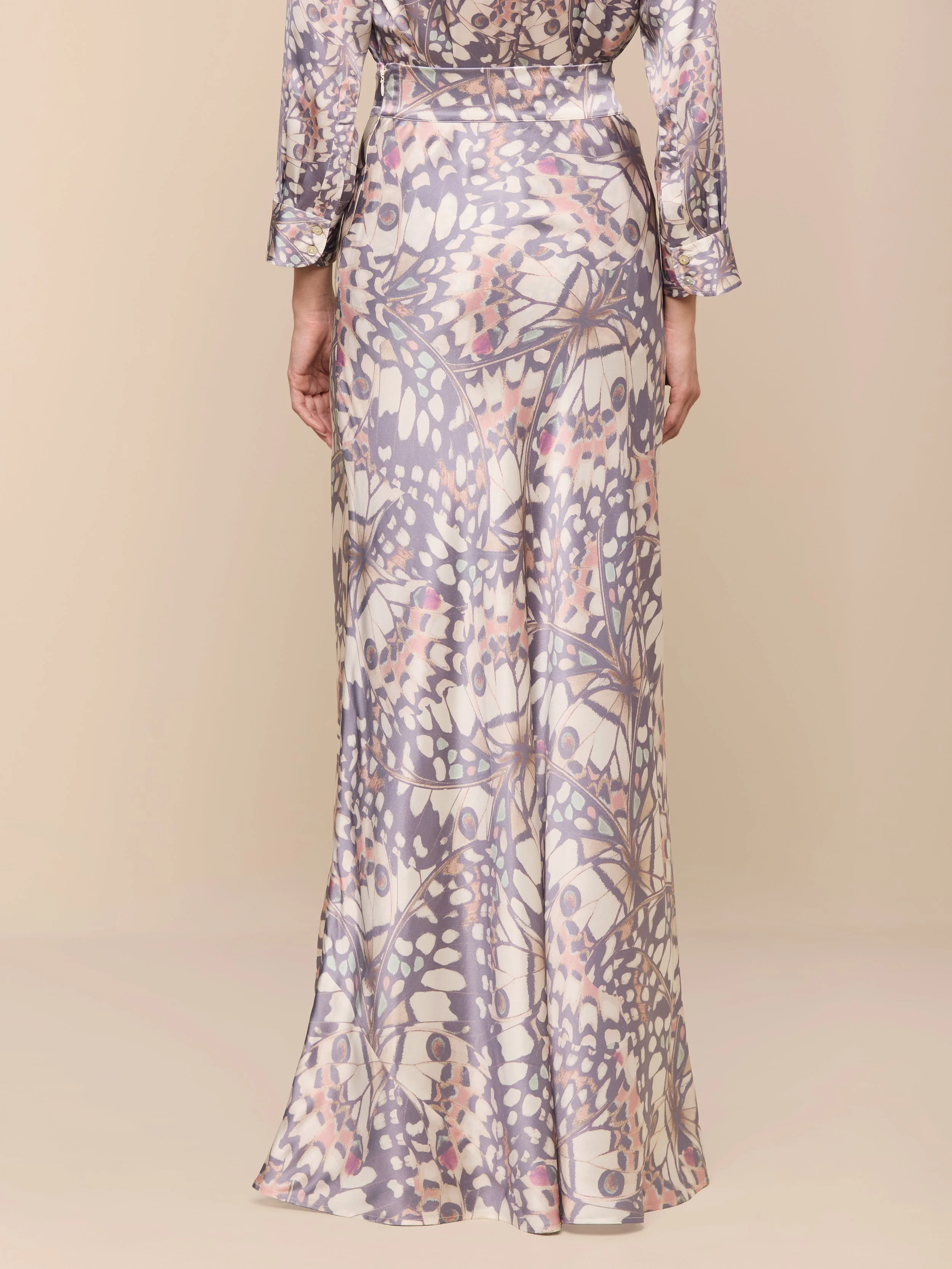 L'AGENCE - Ryker Silk Maxi Skirt - Image 4