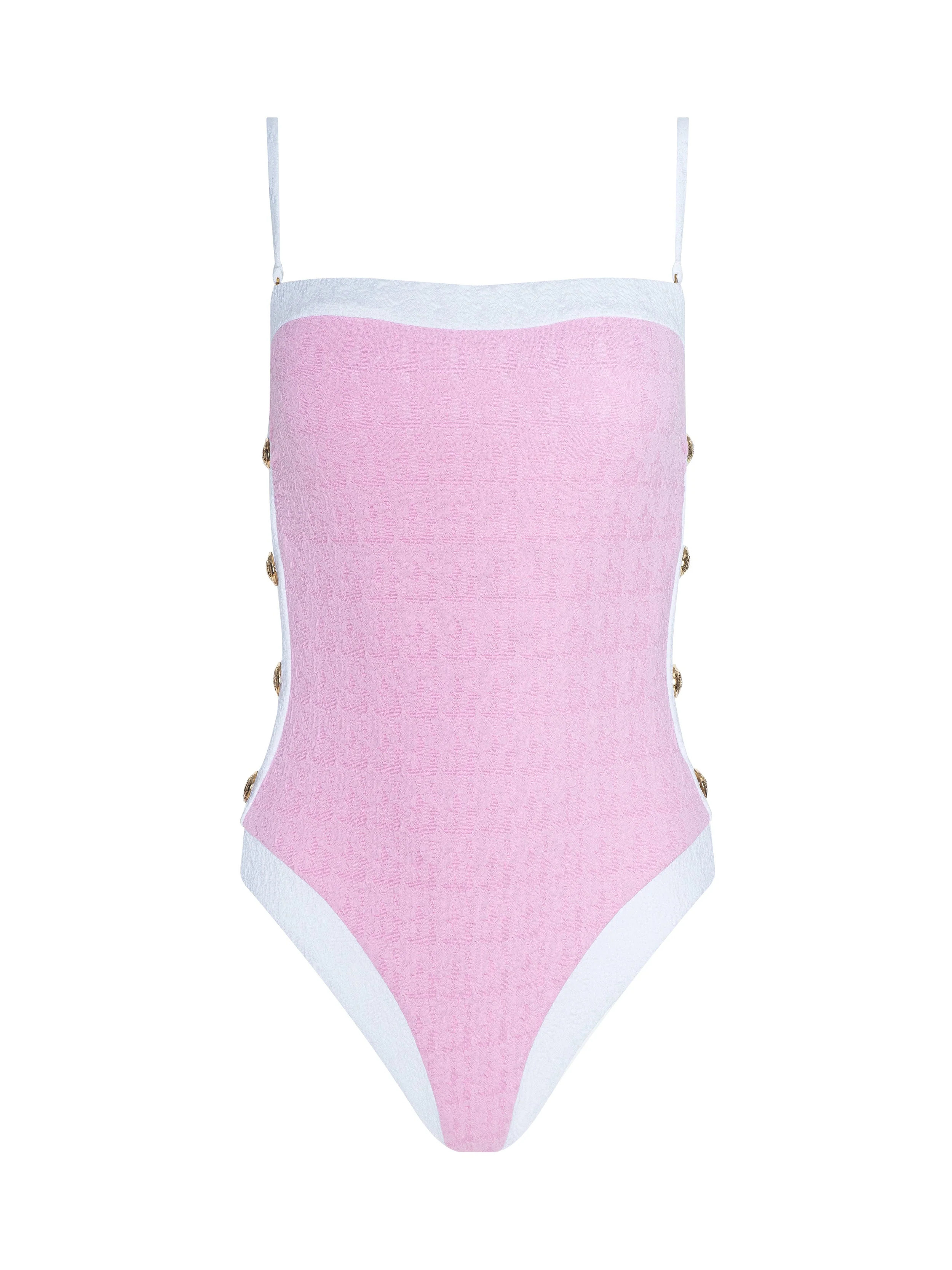 L'AGENCE - Tory Bandeau One - Piece Swimsuit - Image 8