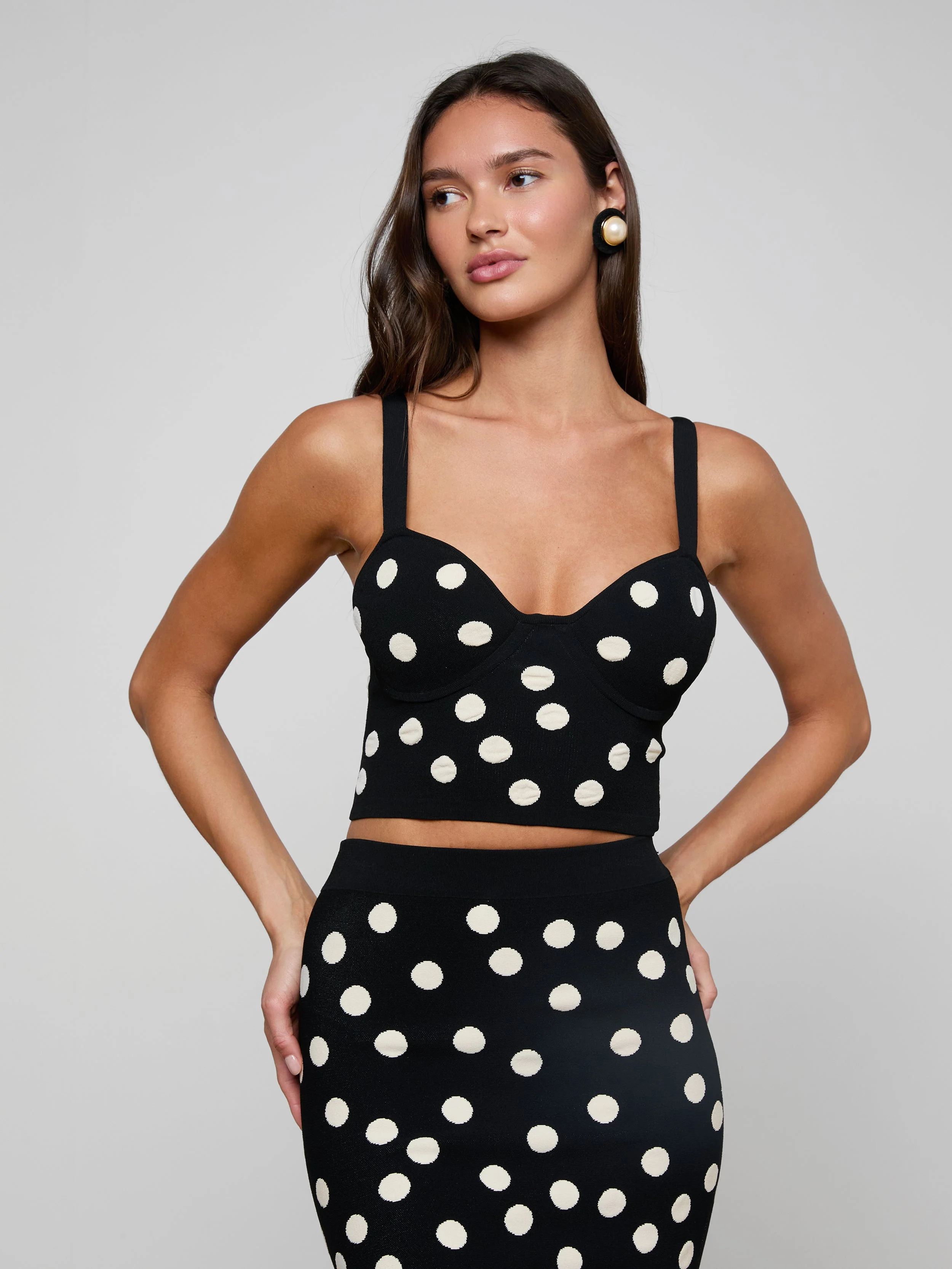 L'AGENCE - Tula Knit Bra Top - Image 2