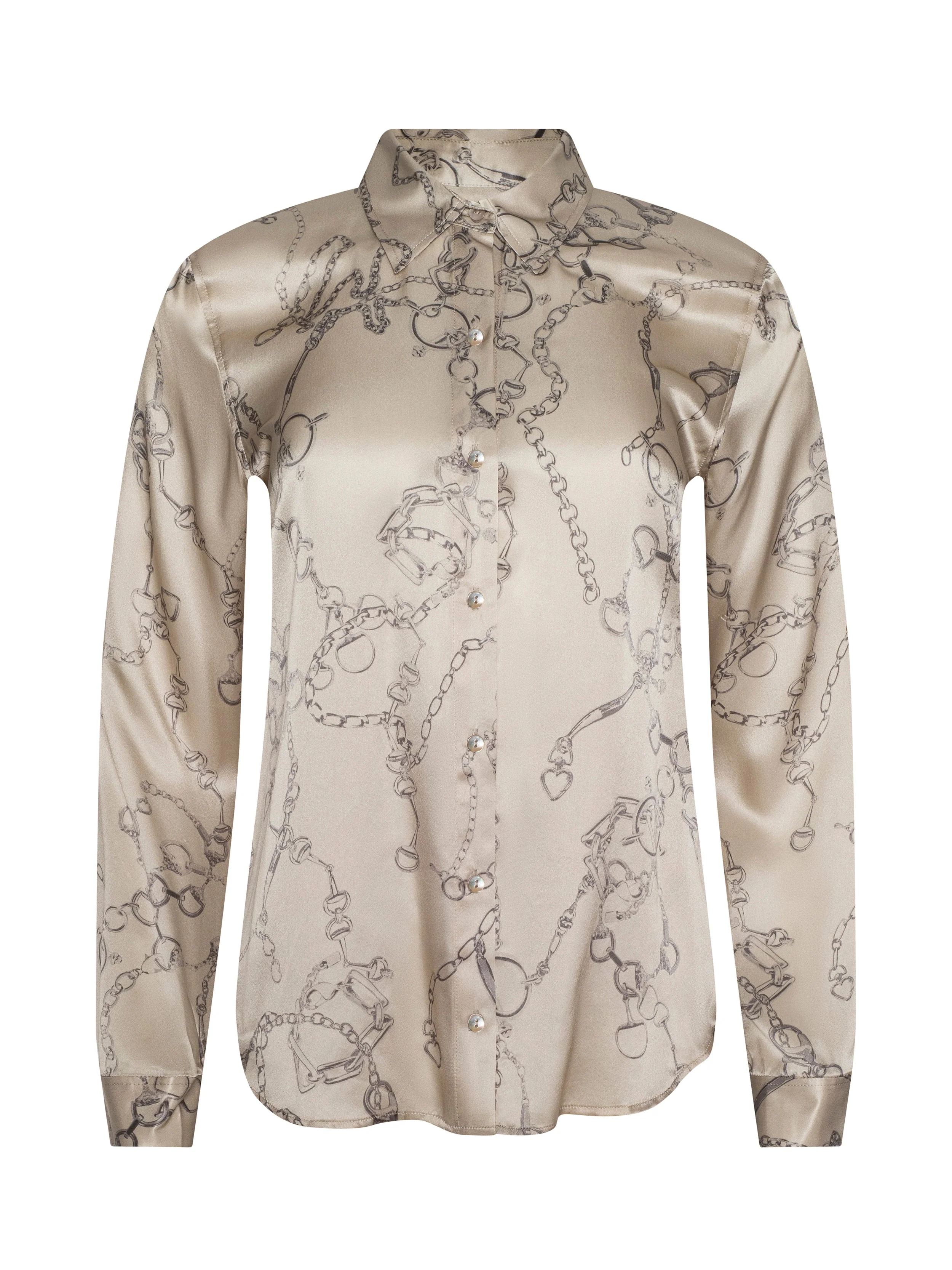 L'AGENCE - Tyler Silk Blouse - Image 7