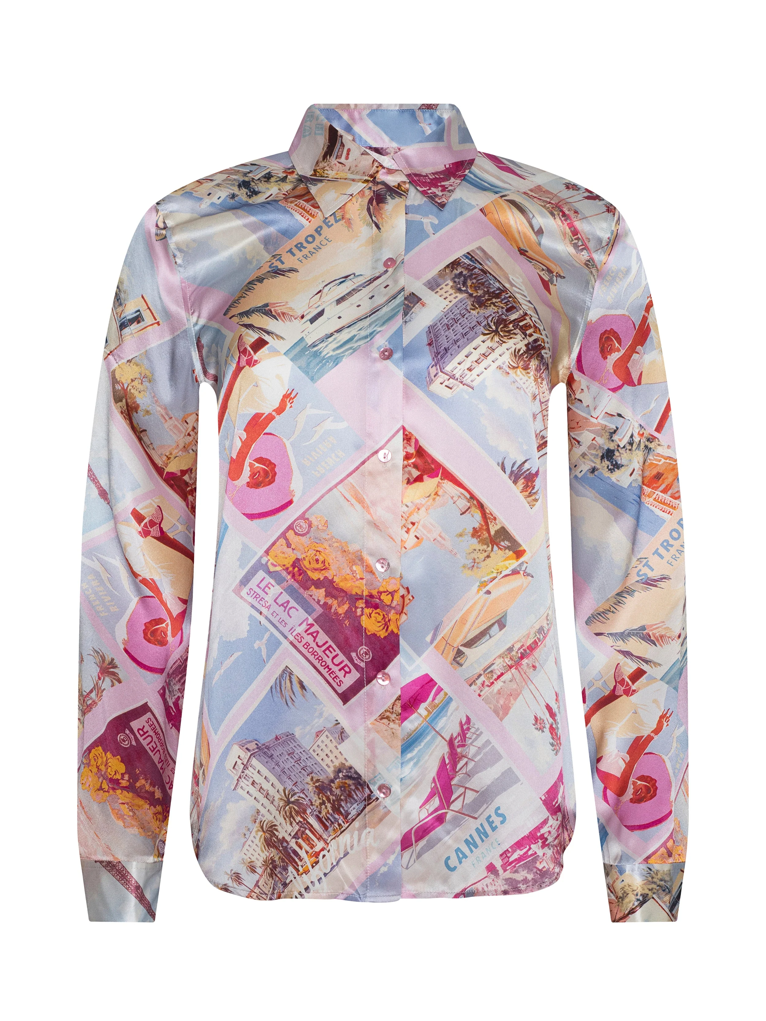 L'AGENCE - Tyler Silk Blouse - Image 8