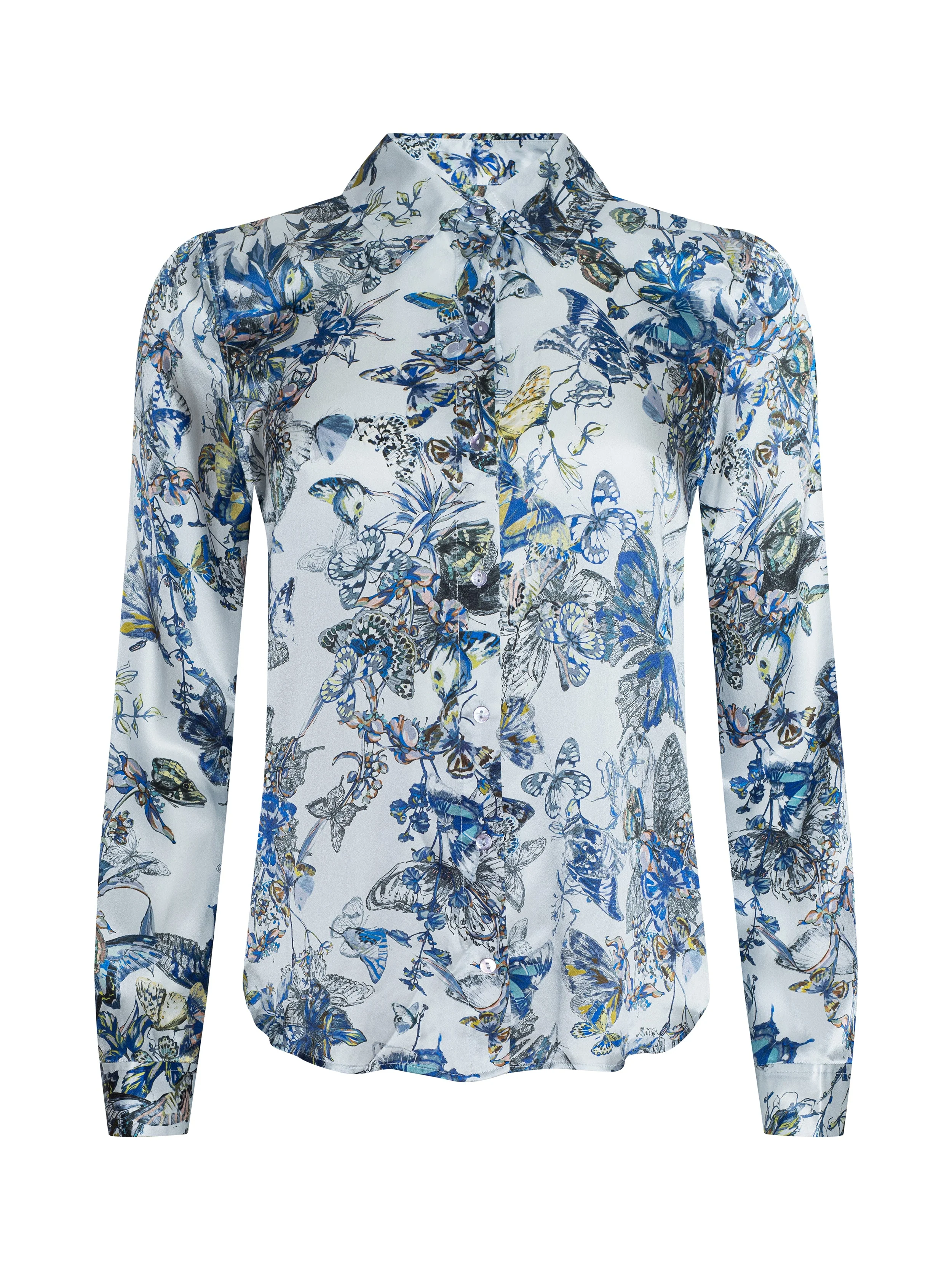 L'AGENCE - Tyler Silk Blouse - Image 8