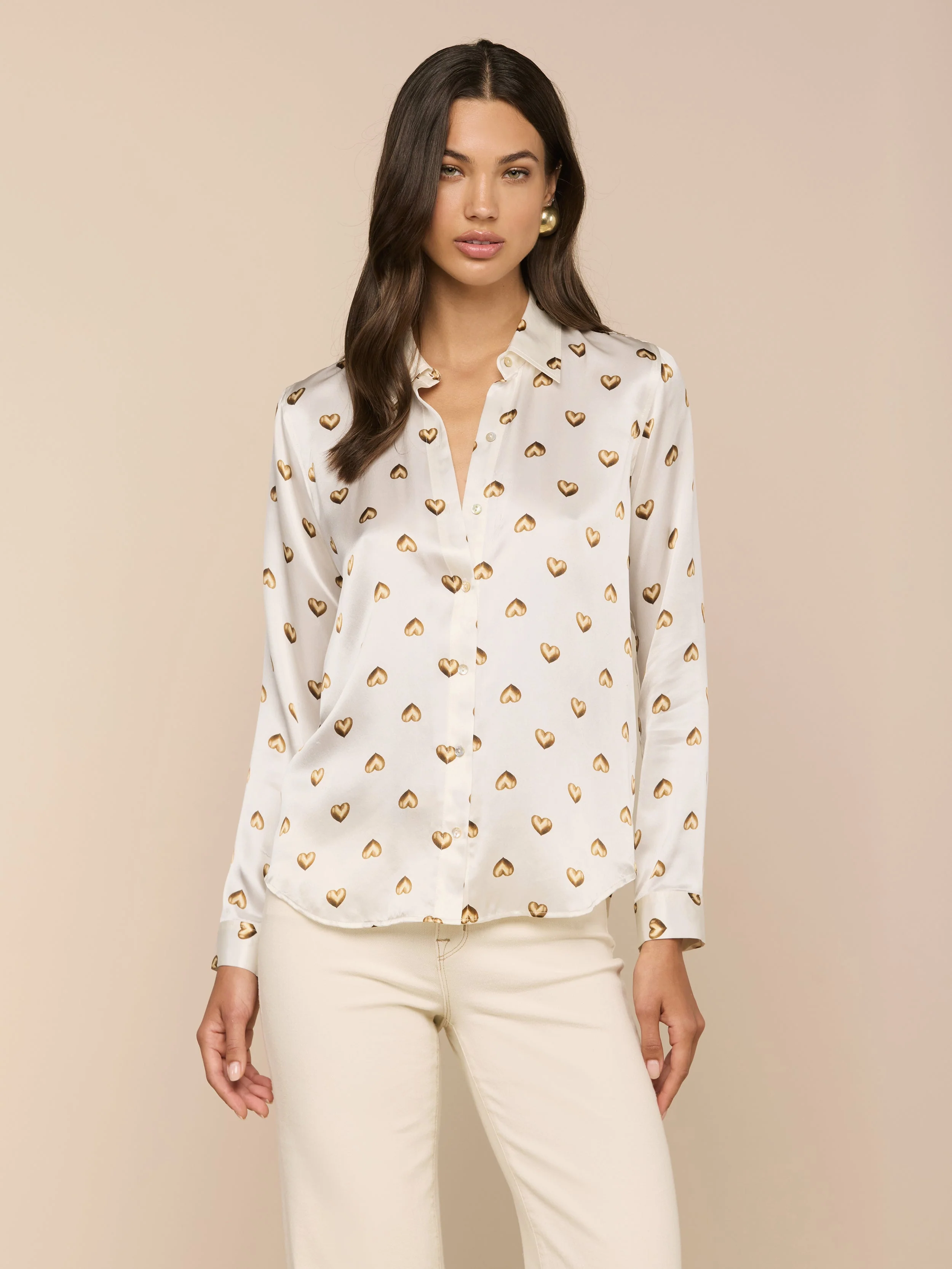 L'AGENCE - Tyler Silk Blouse - Image 2