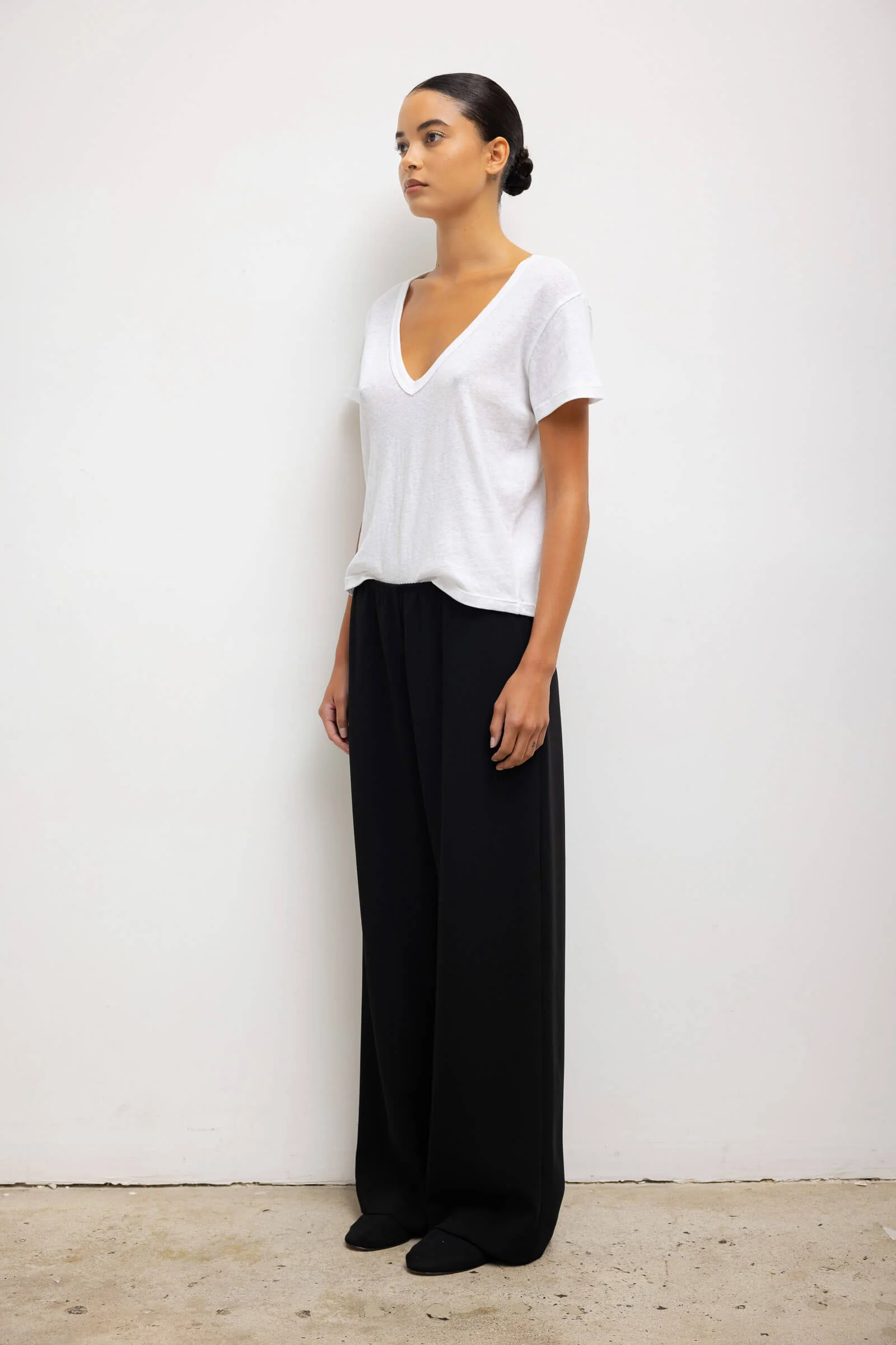 Leset - Laura V Neck Tee - Image 6