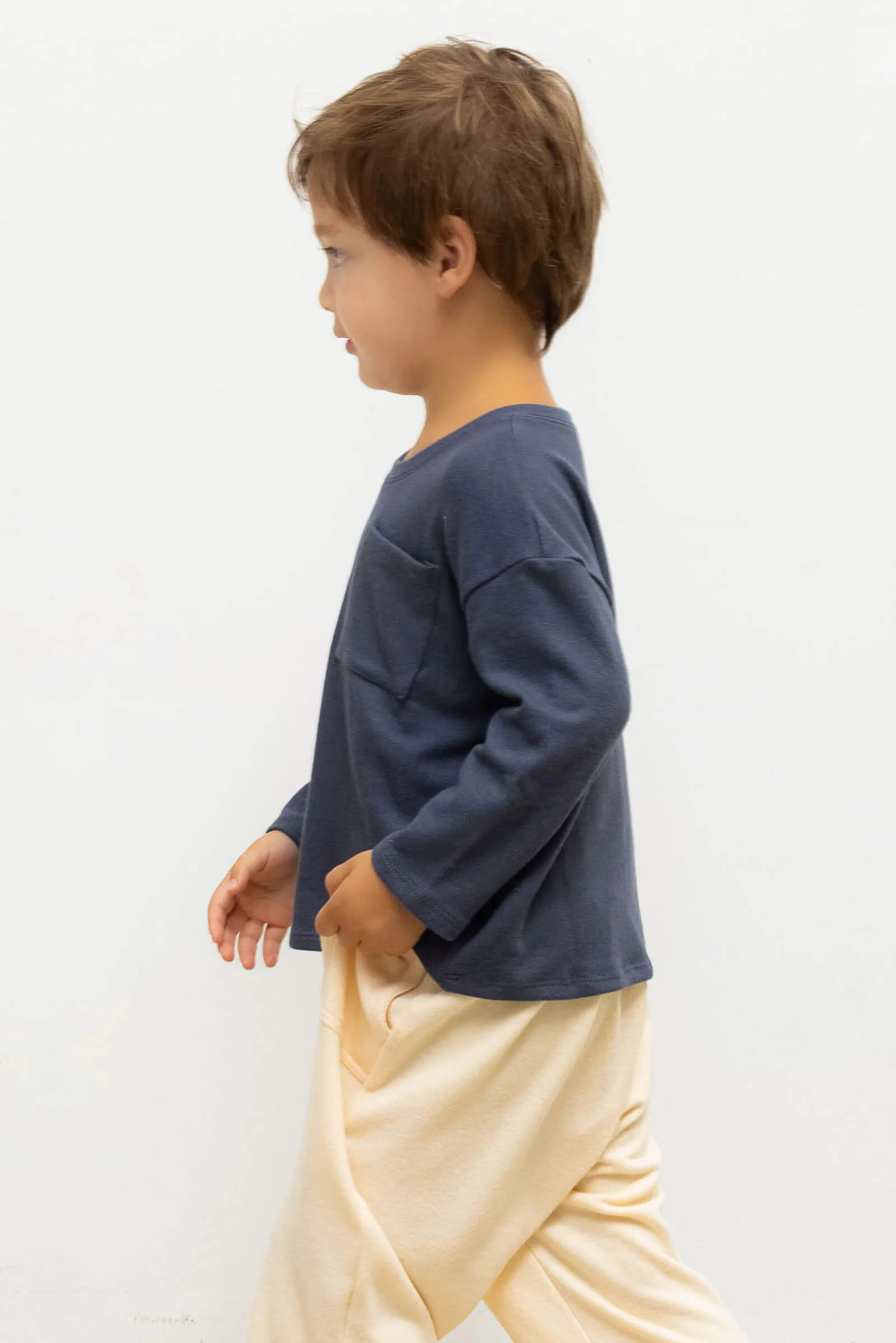 Leset - Lauren Bebe Long Sleeve Pocket Tee - Image 4