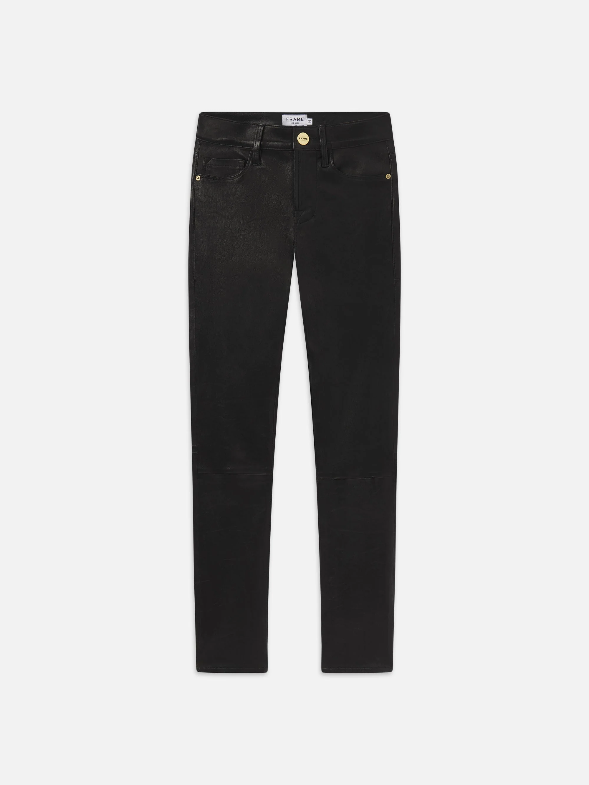 FRAME - Leather Le High Skinny