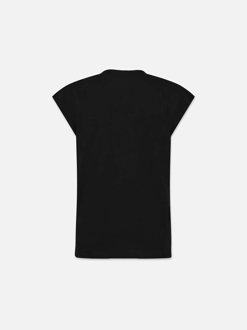 FRAME - Le Mid Rise V Neck Tee - Image 3