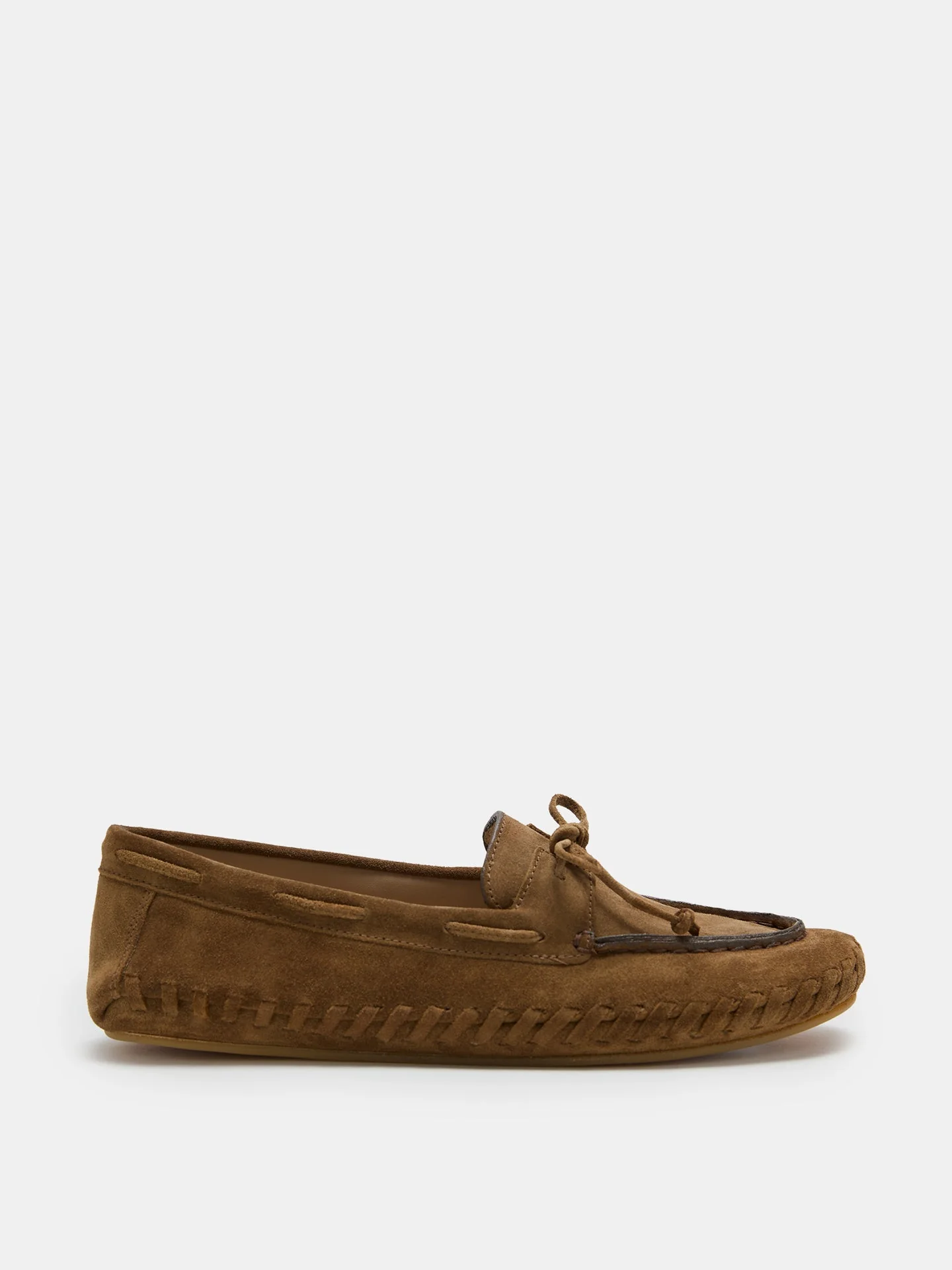 Le Monde Beryl - Driver Moccasin Woven / Taupe Suede