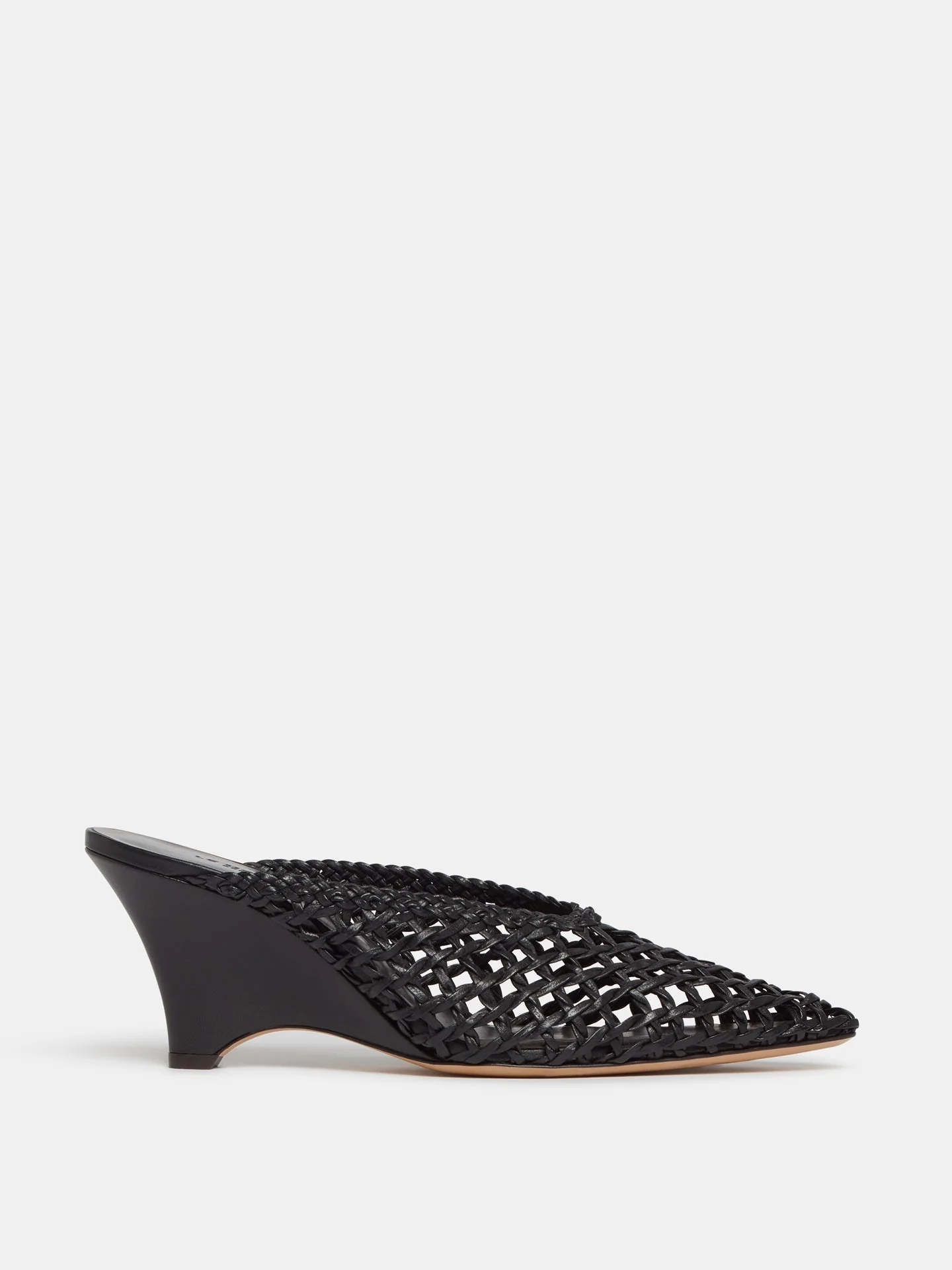 Le Monde Beryl - Victoria Mule Knotted / Black Leather