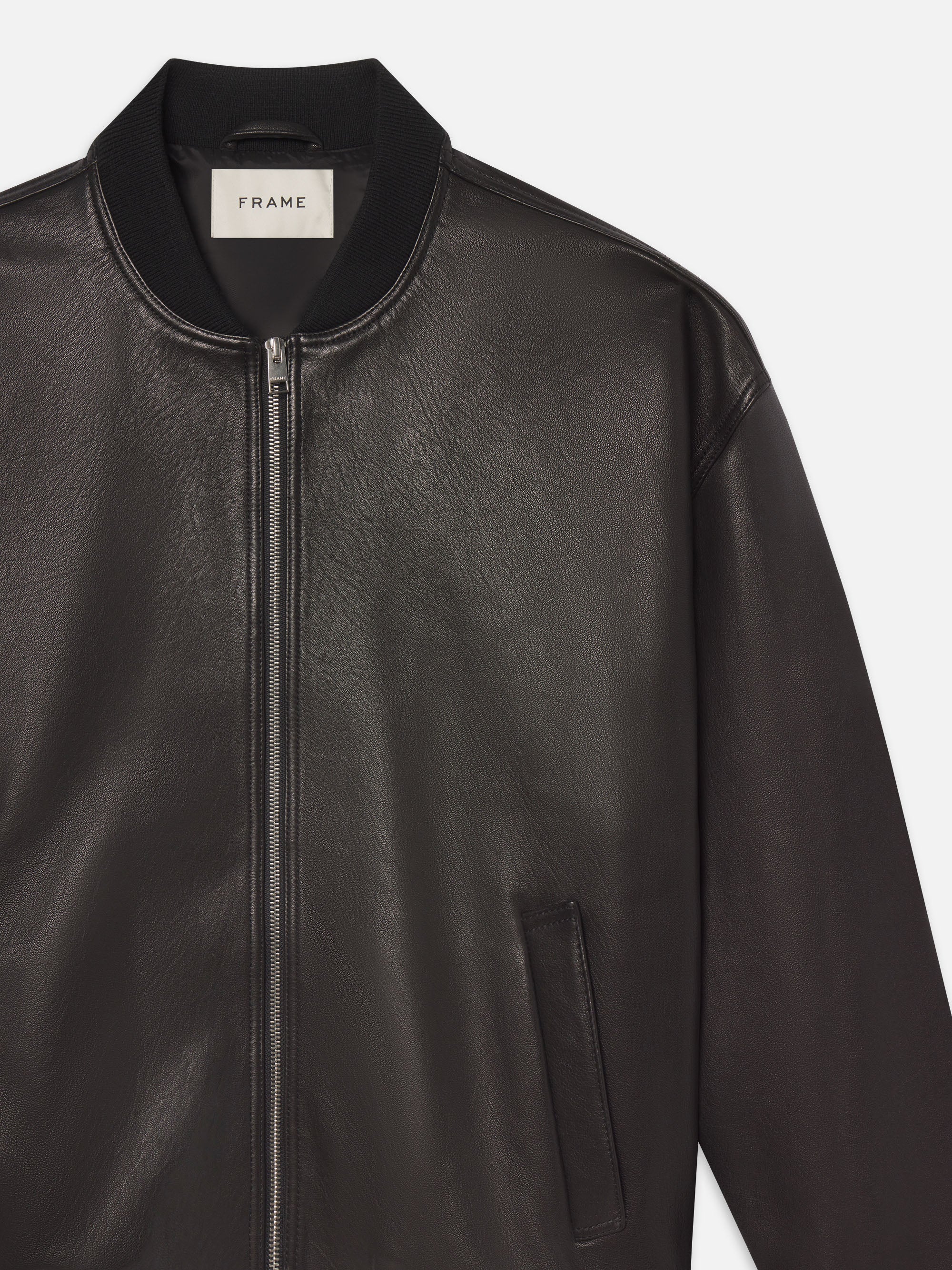 FRAME - Leather Bomber - Image 2