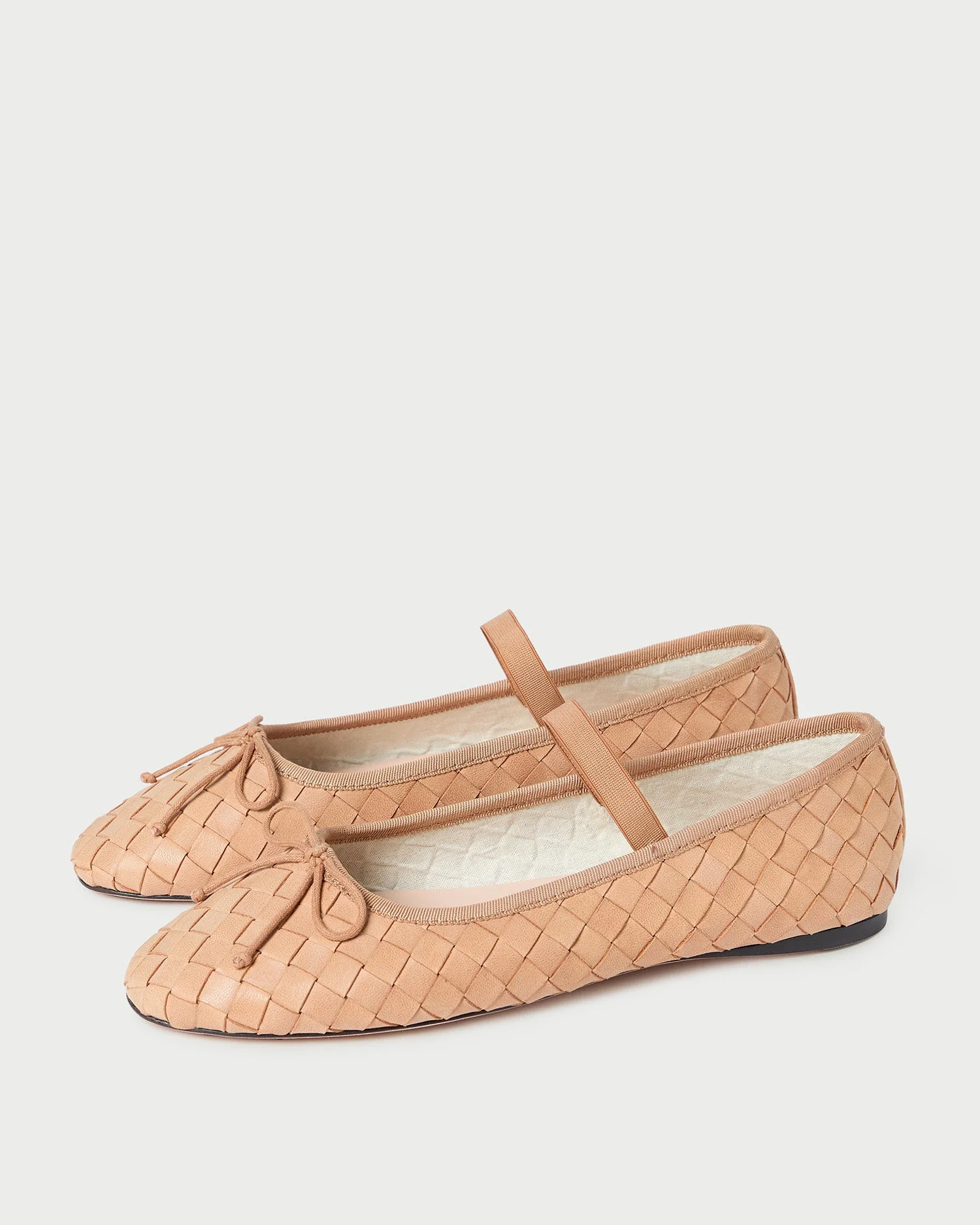Loeffler Randall - Leonie Honey Woven Ballet Flat - Image 5