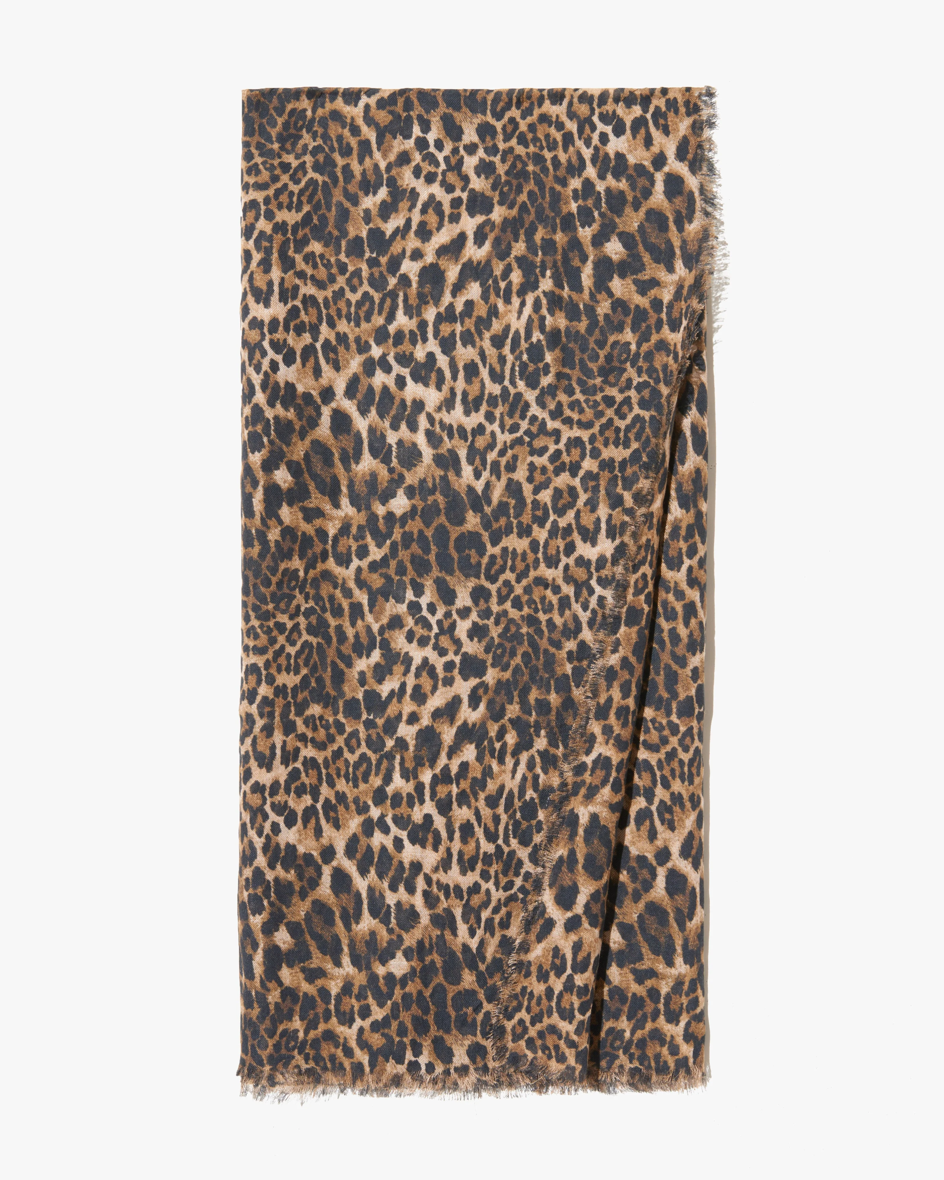 Nili Lotan - LEOPARD SCARF