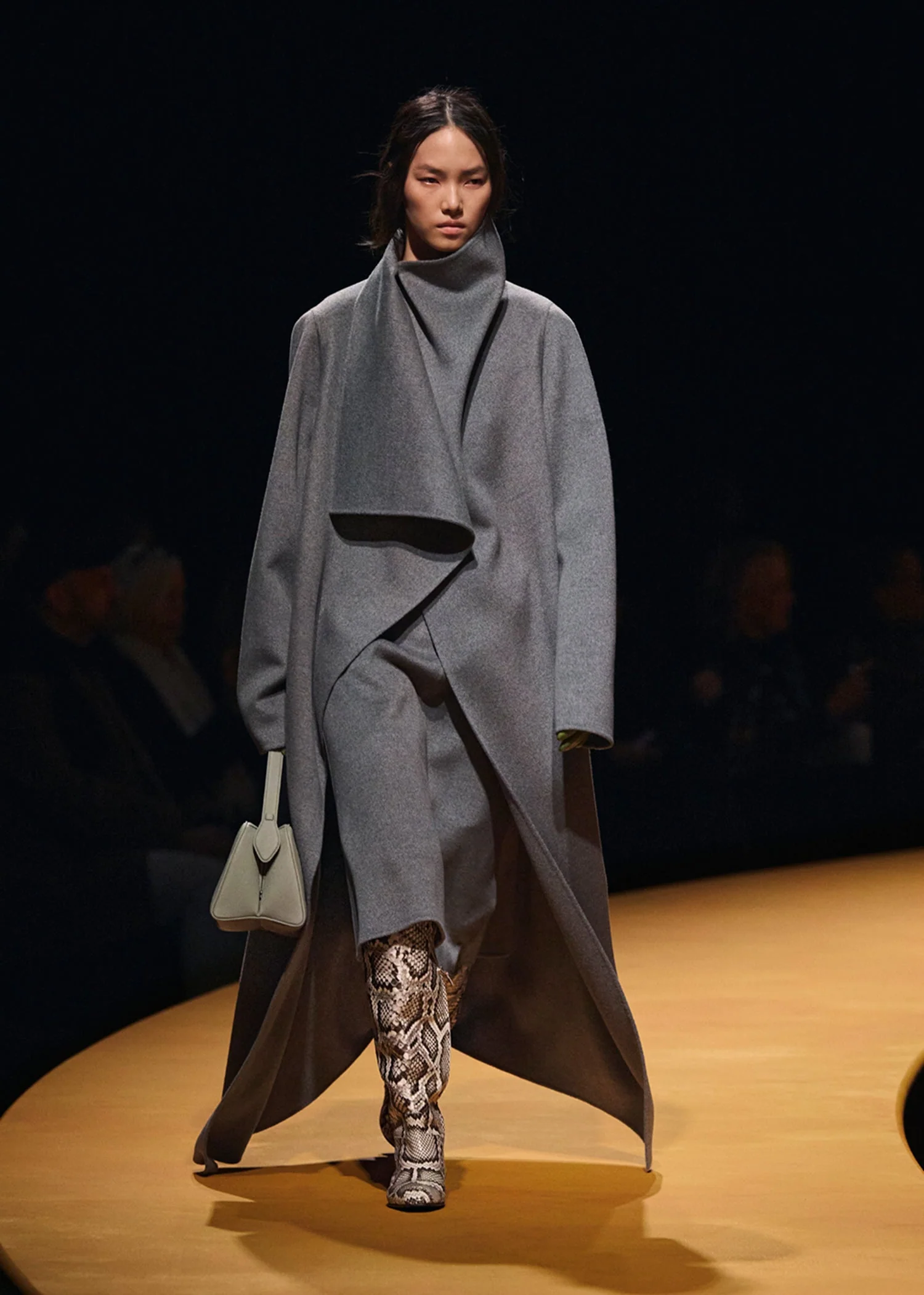 Khaite - Levitt Coat in Grey Melange - Image 14