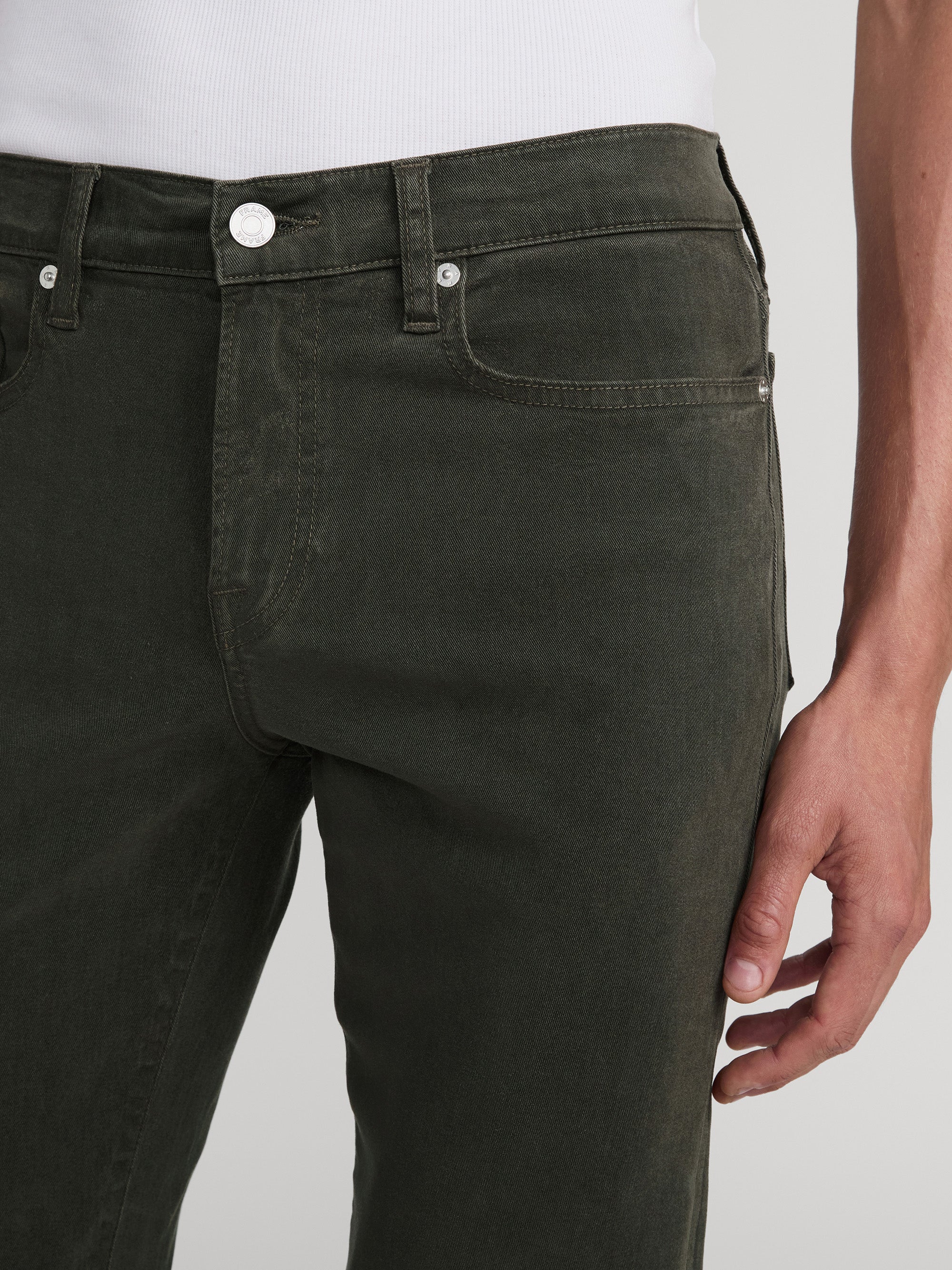 FRAME - L'Homme Slim Brushed Twill - Image 3